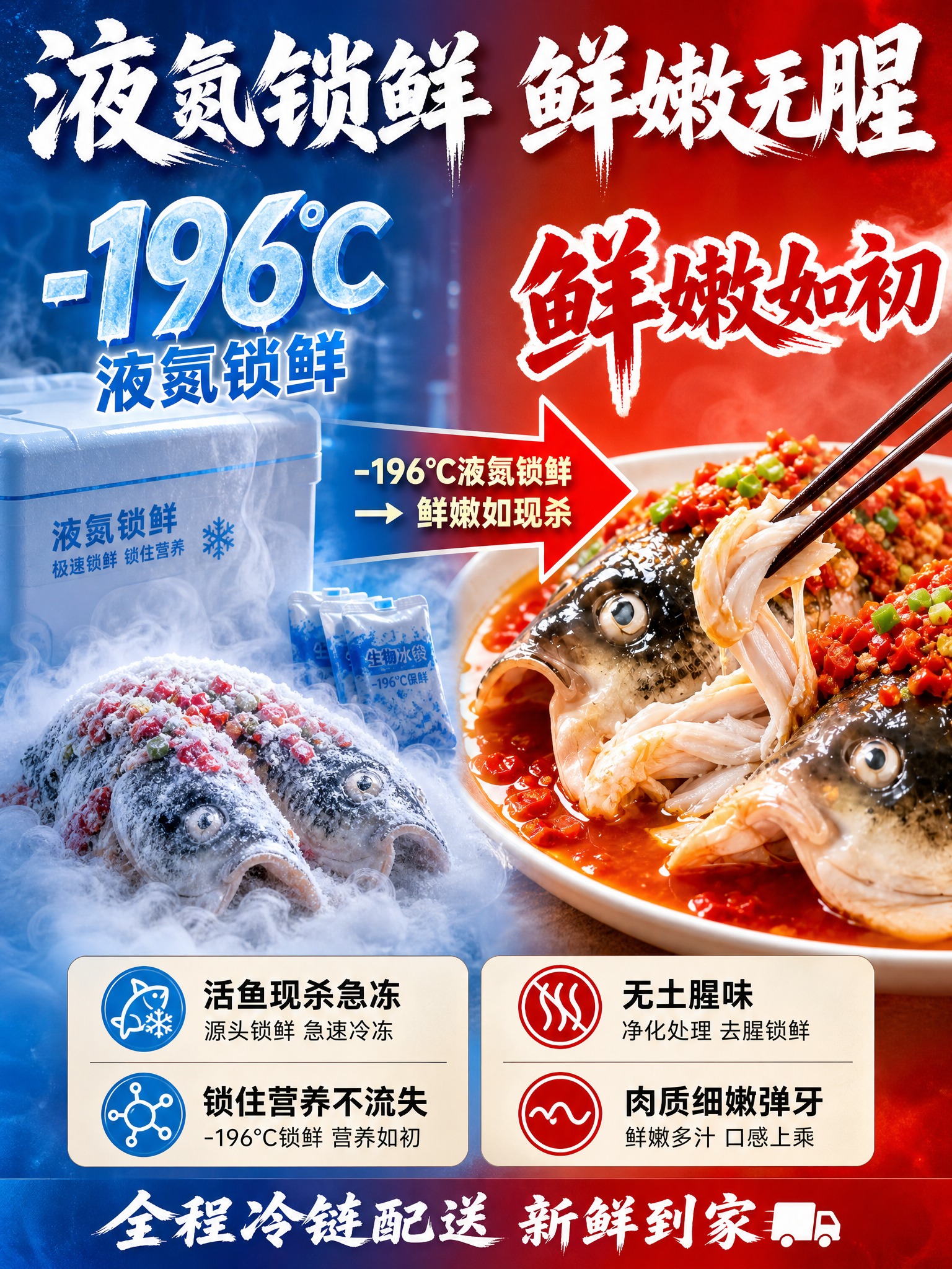 [商品] 使用【图1】剁椒鱼头产品图；保留鱼头外观、剁椒覆盖、… - 图片创意预览