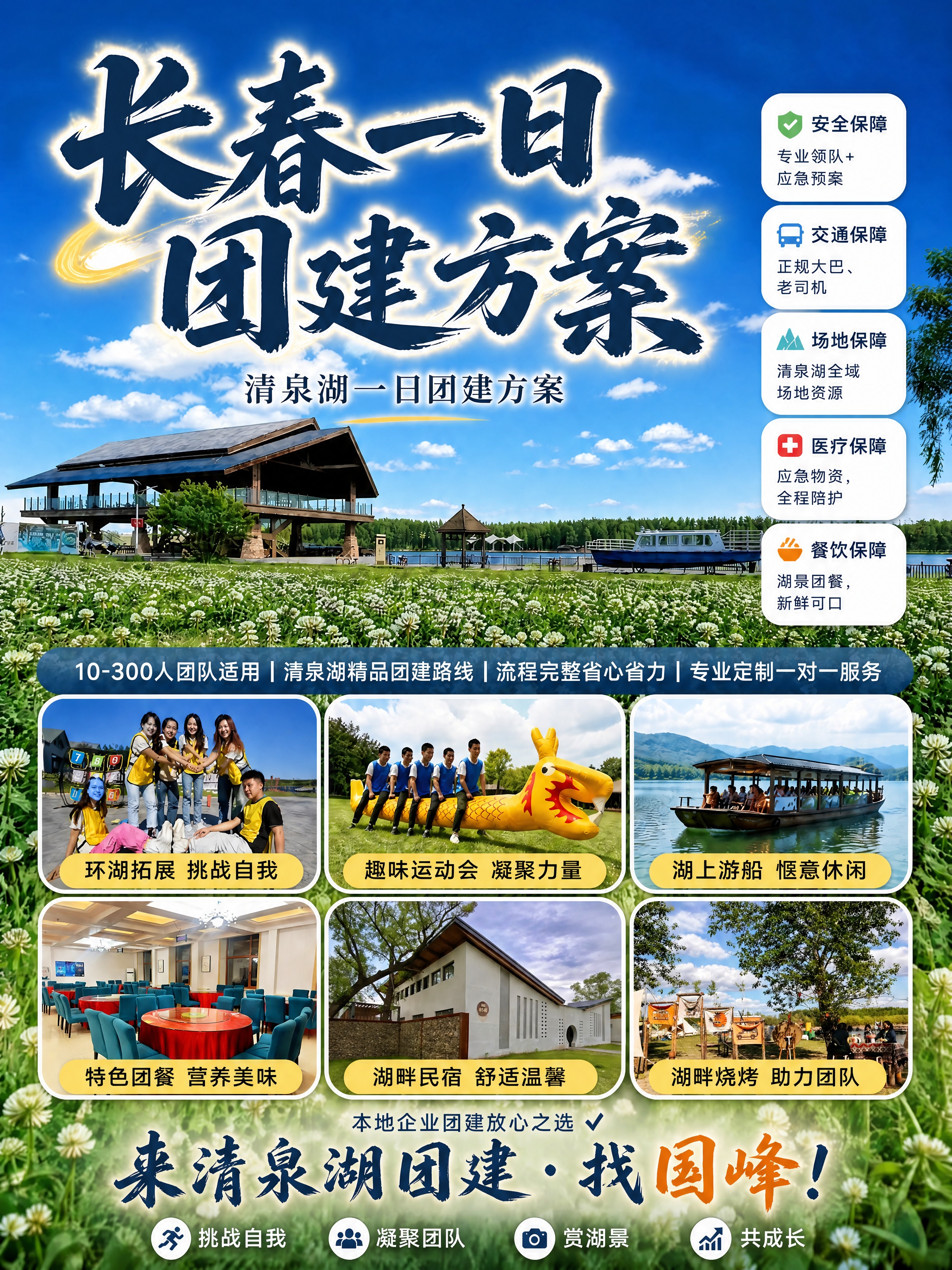 基于【图1】的完整海报版式，仅替换下方3张卡片的图片内容，其余… - 图片创意预览