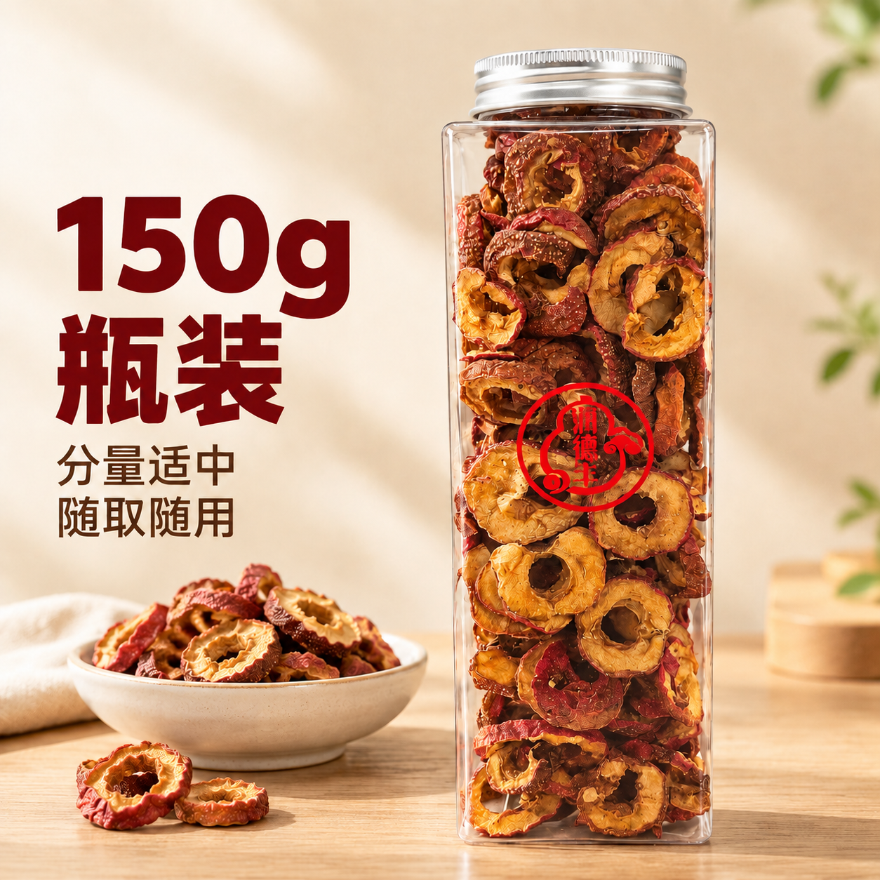 去除左上角的红色圆形"润德丰"品牌Logo，其余画面完全保持不… - 图片创意预览