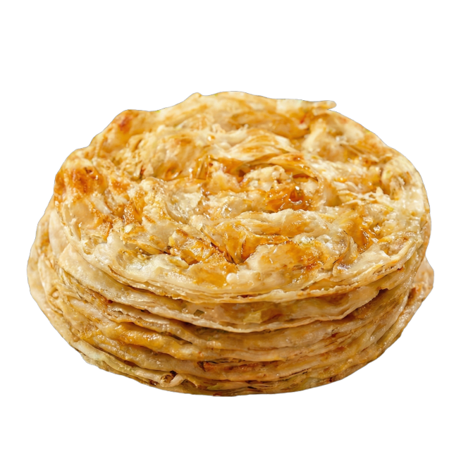 帮我去除该手抓饼上的香葱，生成原味手抓饼预览效果