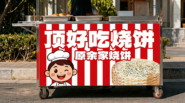 烧饼换这个 这个图 修一修要整个的烧饼  图上的阴影不要