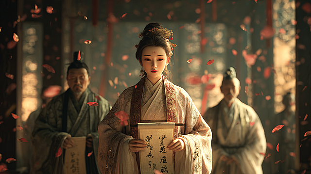 让文坛名士折腰，她的一生，是用诗才打破身份枷锁的逆袭     用之前生成统一风格