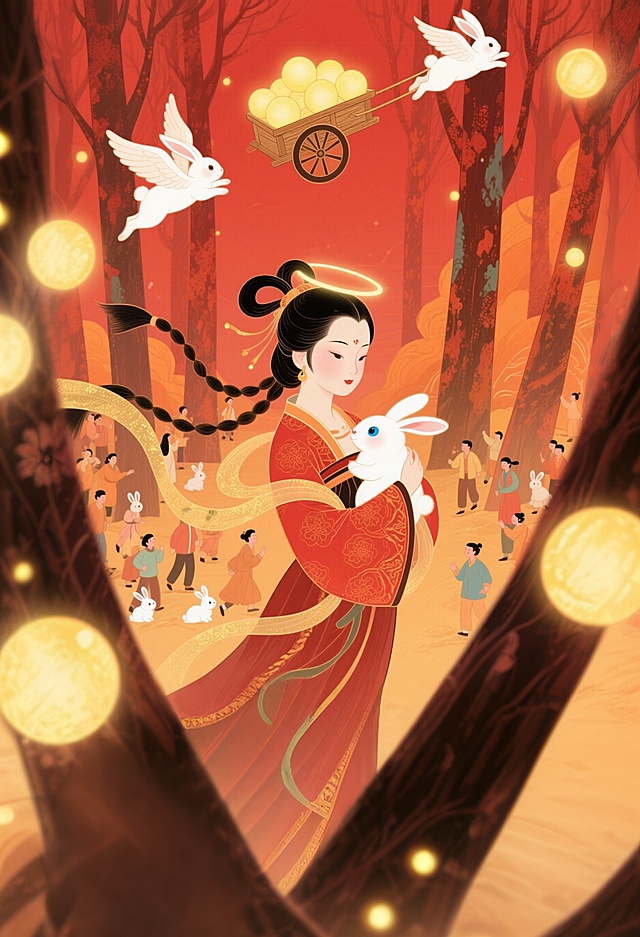 中秋节的月