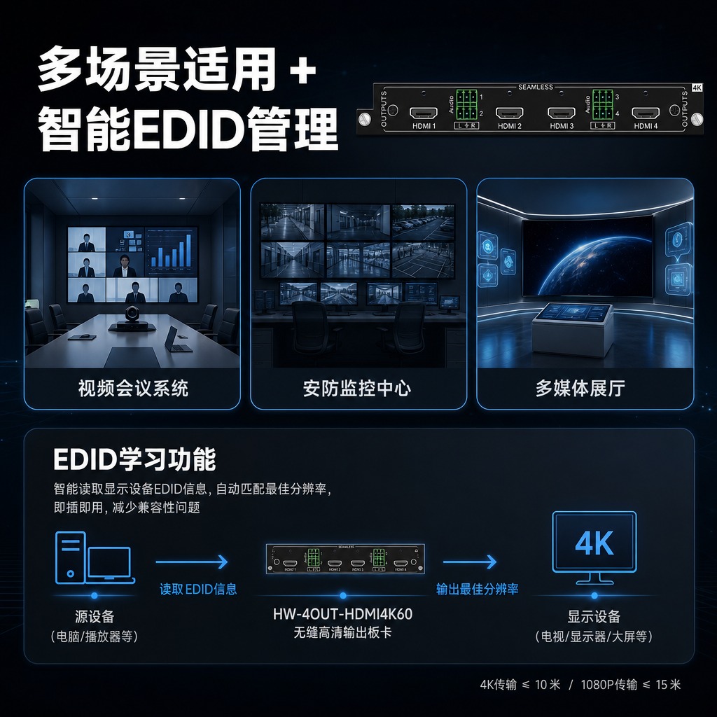 [商品] 使用【图1】HDMI无缝高清输出板卡HW-4OUT-… - 图片创意预览