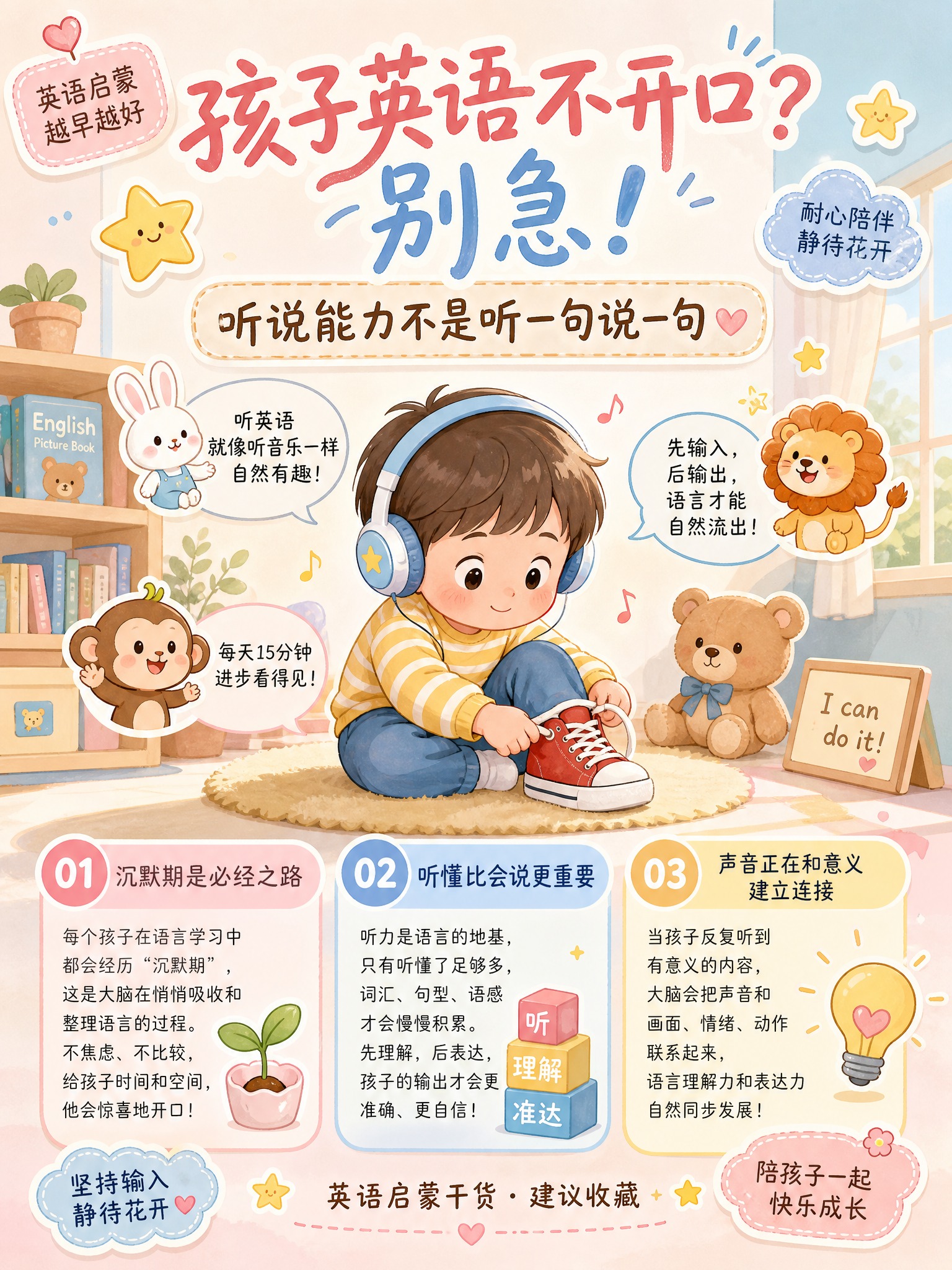 小红书爆款内容种草海报，3:4竖版，温暖治愈马卡龙色系（奶粉色… - 图片创意预览