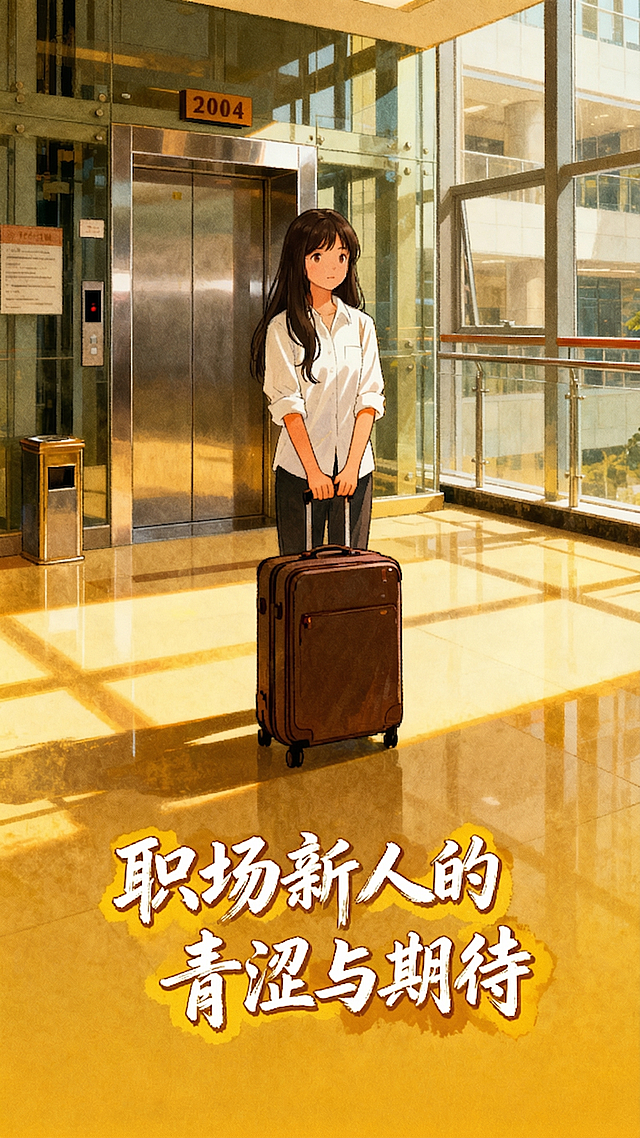 将图中短发女生修改为长头发女生，保持原有场景、穿搭、光影和整体风格不变，只改变发型长度