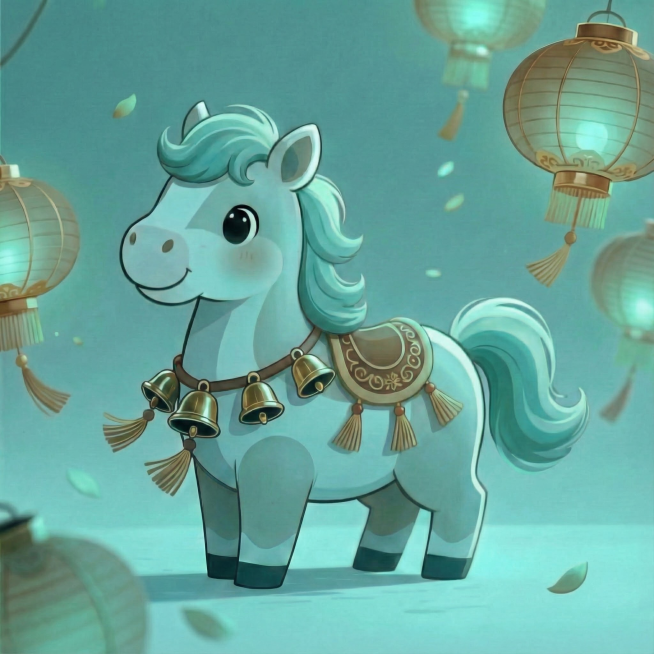 生成青骢色，其余不变预览效果