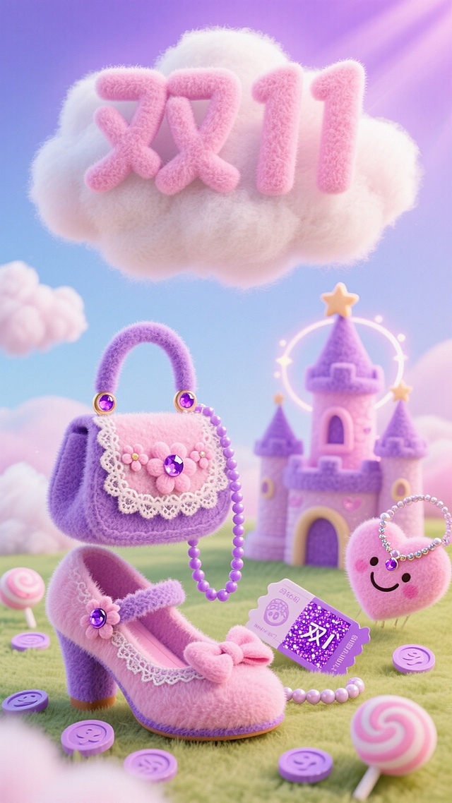 双 11 梦幻氛围海报