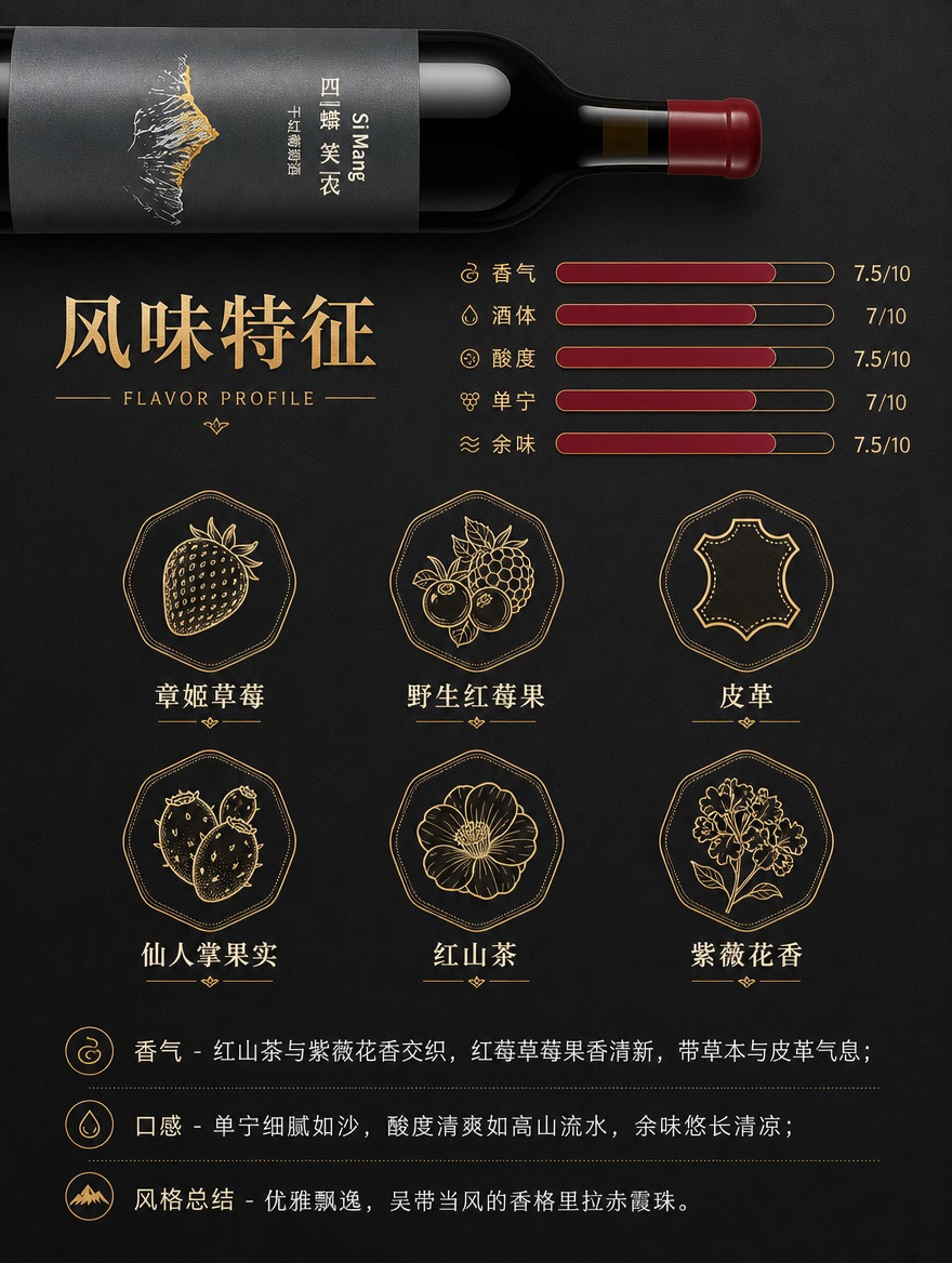 [商品] 使用【图2】四蟒笑农干红葡萄酒瓶局部横置在画面顶部，… - 图片创意预览