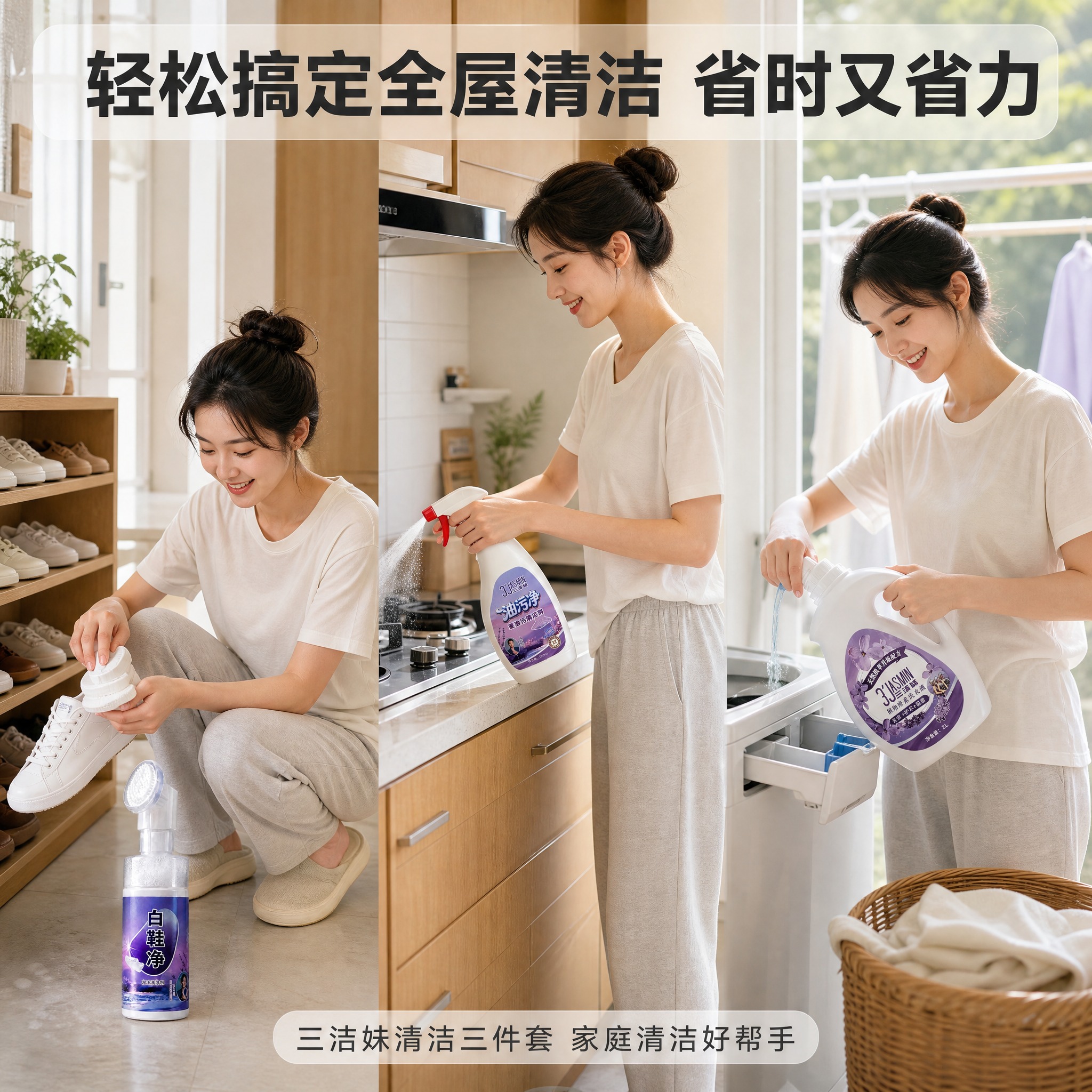 [商品] 使用【图10】白鞋净、【图9】油污净、【图3】植物酵… - 图片创意预览