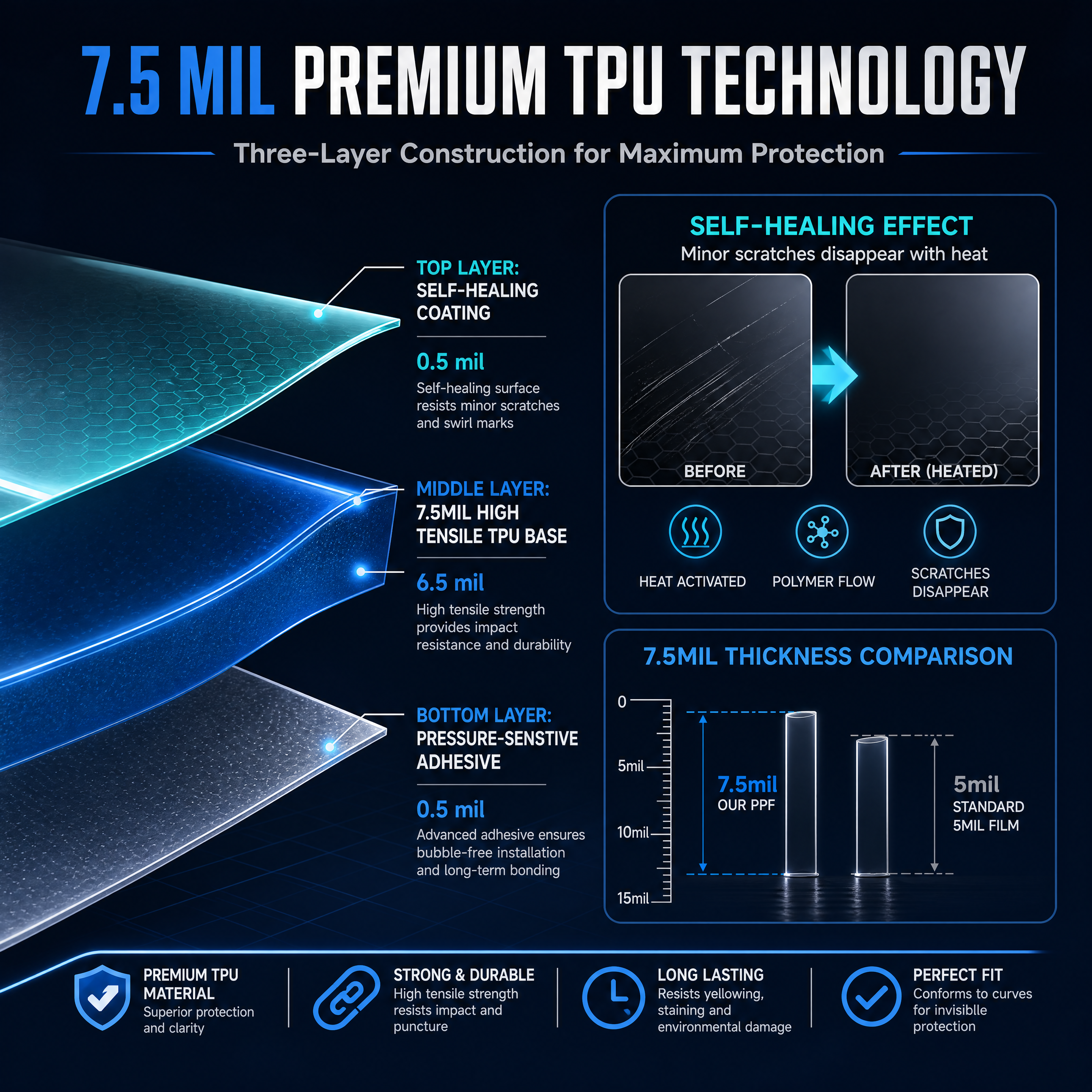 [第4张] 亚马逊详情页材质技术解析 - 7.5mil TPU… - 图片创意预览