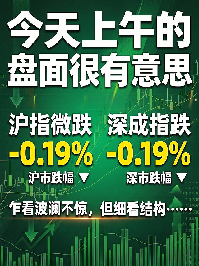 将背景颜色改成绿色，保持所有文字内容、字体、布局、K线图纹理和箭头元素完全不变，整体风格仍为小红书大字报风格，绿色背景要有层次感和渐变效果