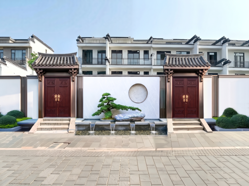 「图片1」请精细化图片上的各种材质，更加高清 自然；同时保证各种材质衔接合理；统一画面色调；控制整体为日光冷光效果。预览效果