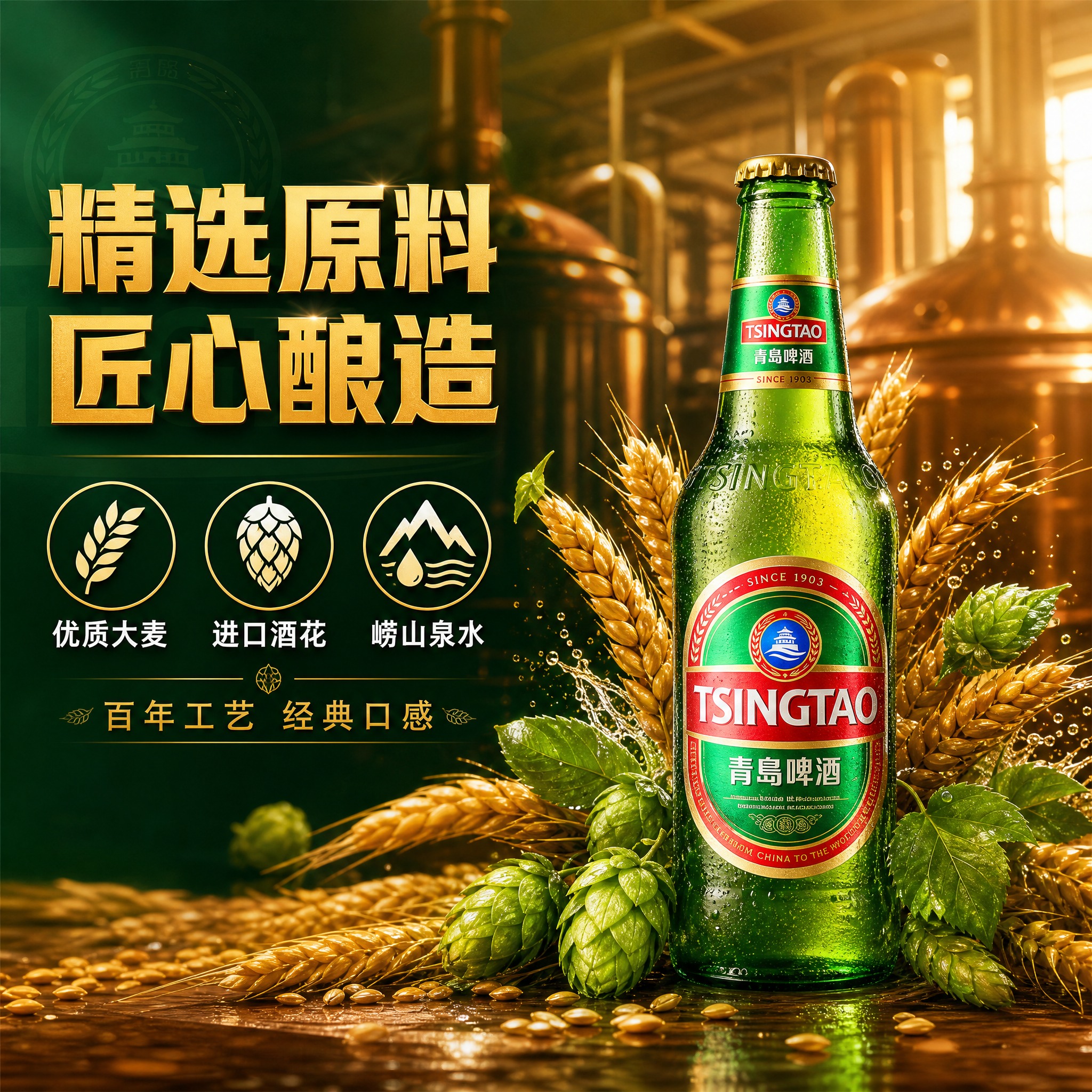 [主图-2] 核心亮点 原料工艺溯源 品质信任图 [统一基调]… - 图片创意预览