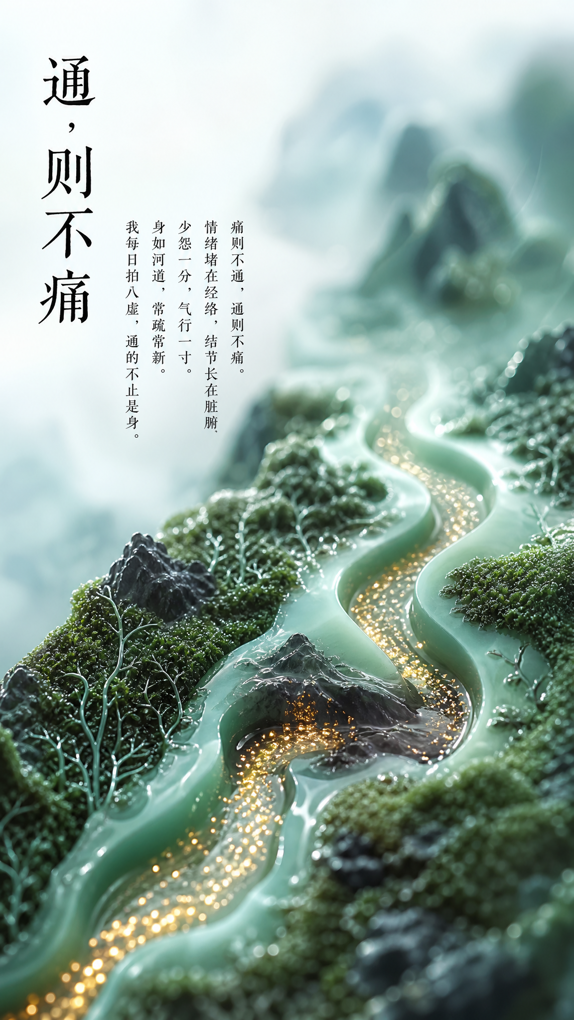 超写实商业级微距摄影，国风神话场景，极简设计风格，爆款朋友圈海… - 图片创意预览