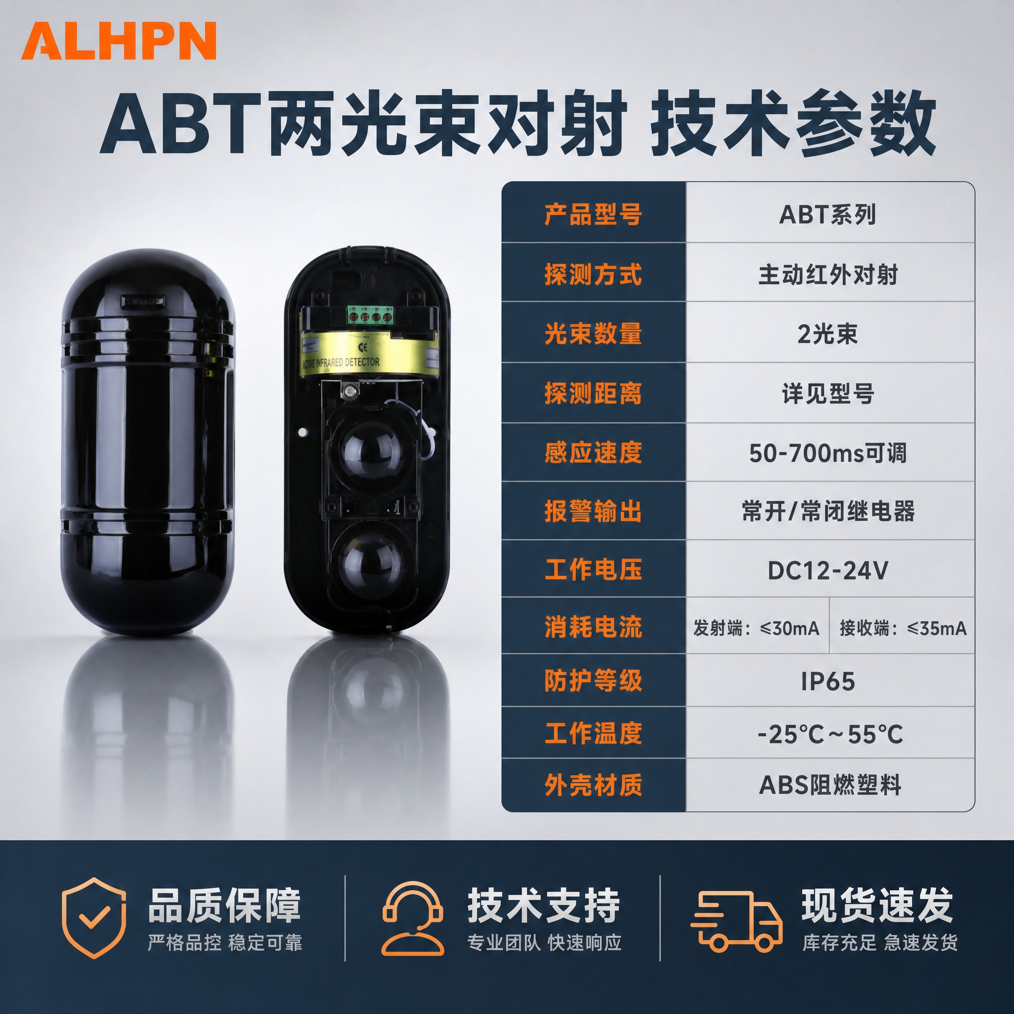 [主图-5] 规格参数总览 完整技术参数表 [统一基调] 报警… - 图片创意预览