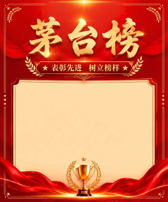 荣誉榜三个字改成茅台榜预览效果