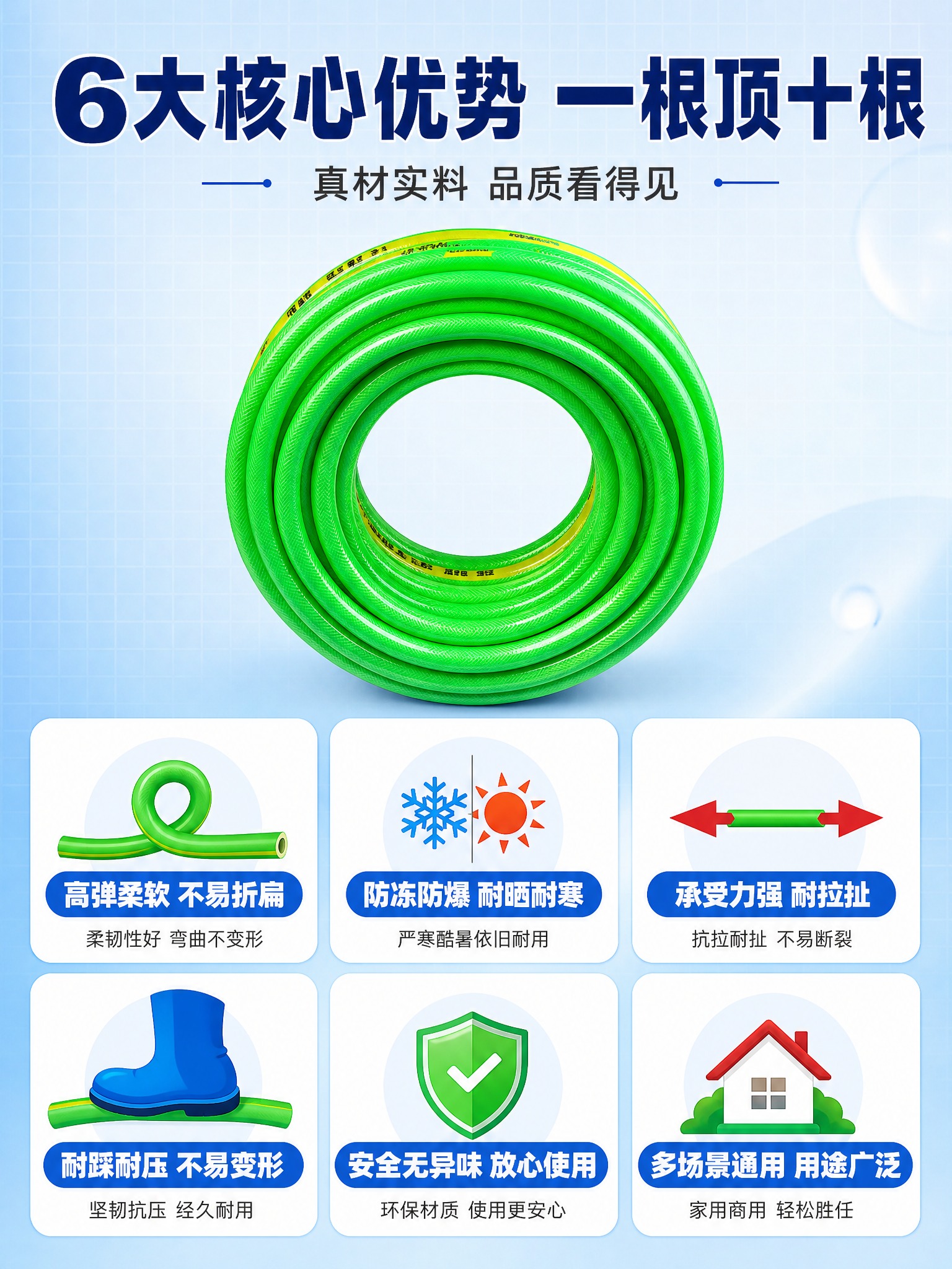 [商品] 使用【图1】绿色PVC纤维增强软管；保留鲜亮绿色、黄… - 图片创意预览