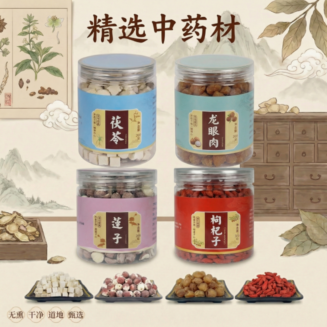 「图片1」把陈皮换成龙眼肉预览效果