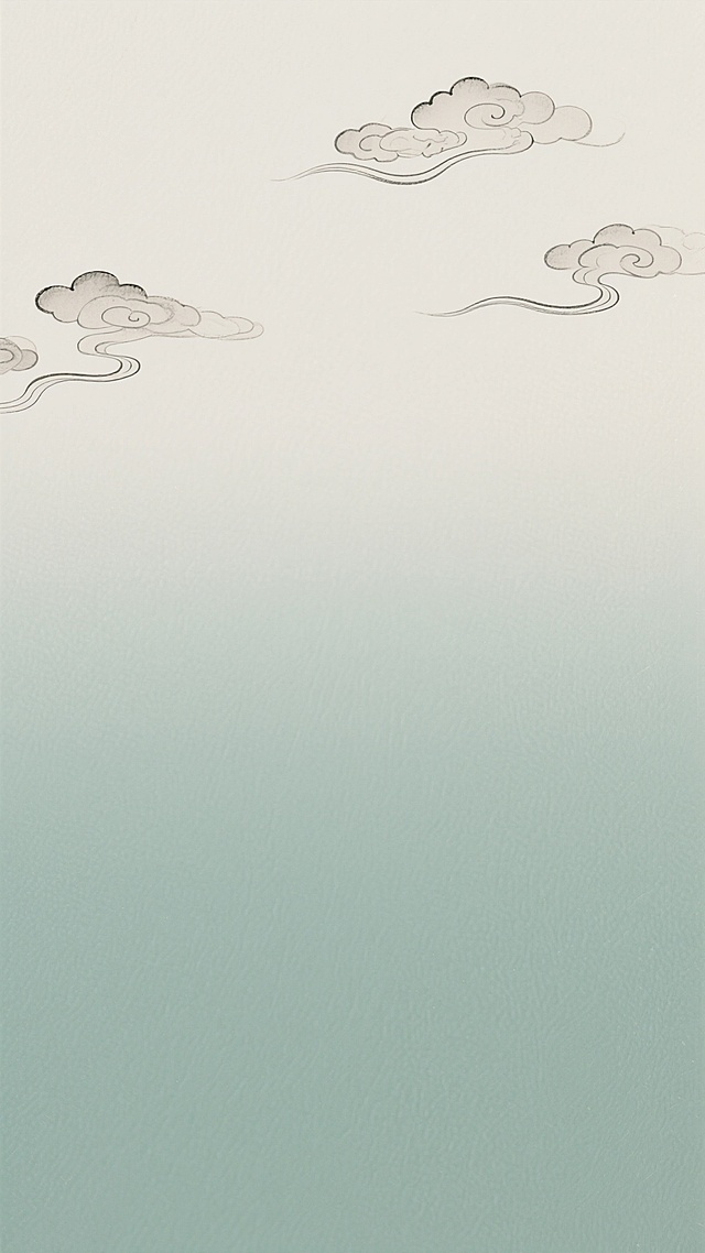 中国传统风格背景，采用国风渐变色设计，上部为淡雅的米白色逐渐过渡到下部的清新浅绿色，整体色调和谐统一。画面保留大面积留白，营造出空灵悠远的意境。背景中隐约可见细腻的纹理质感，上部点缀着几缕写意的云纹图案，线条流畅自然，呈现出传统水墨的韵味。整体构图简洁大方，色彩过渡柔和自然，兼具现代设计感与古典美学，给人一种宁静、雅致的视觉感受。
