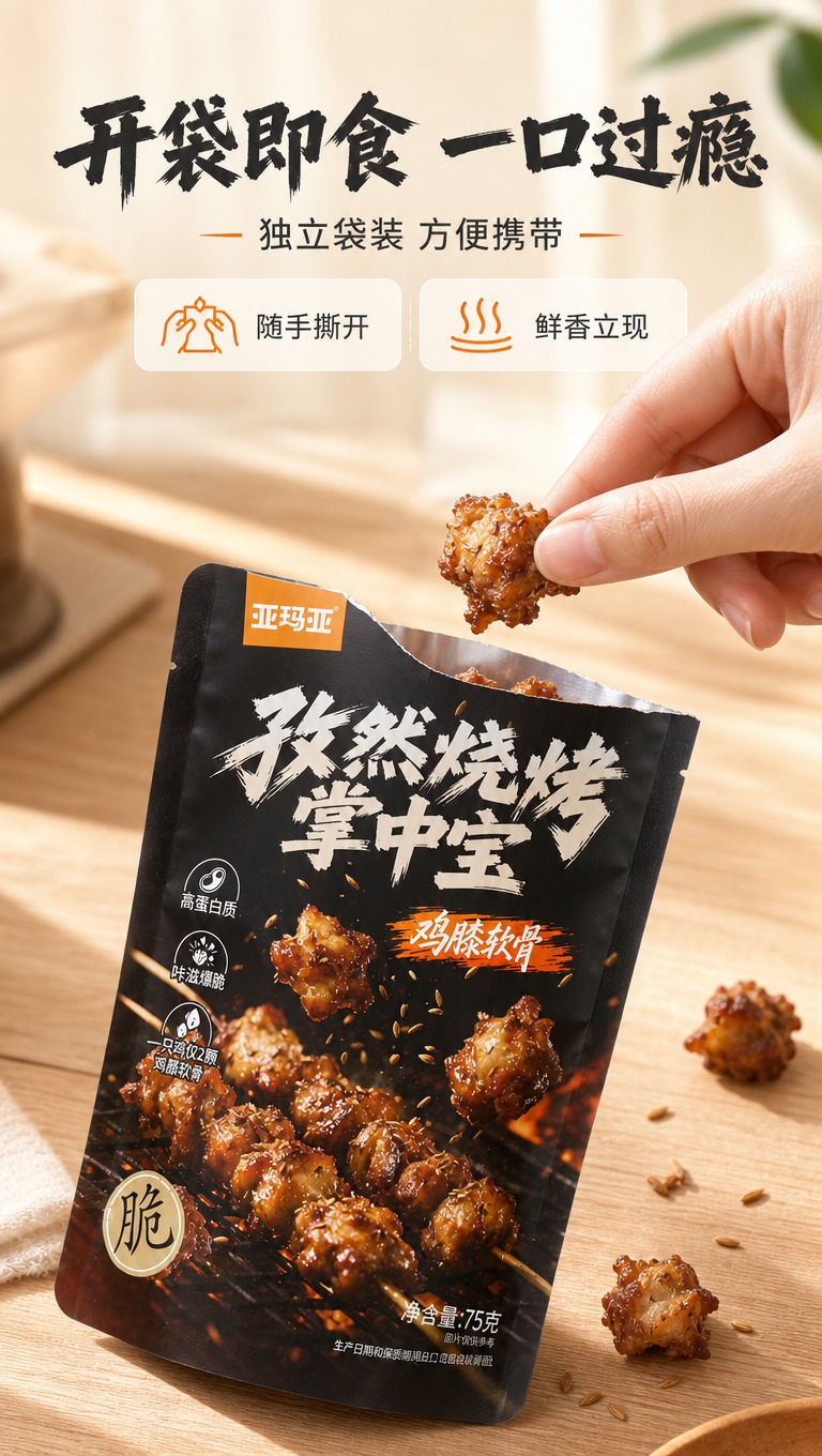 [商品] 使用【图1】亚玛亚孜然烧烤掌中宝包装袋；保留包装完整… - 图片创意预览