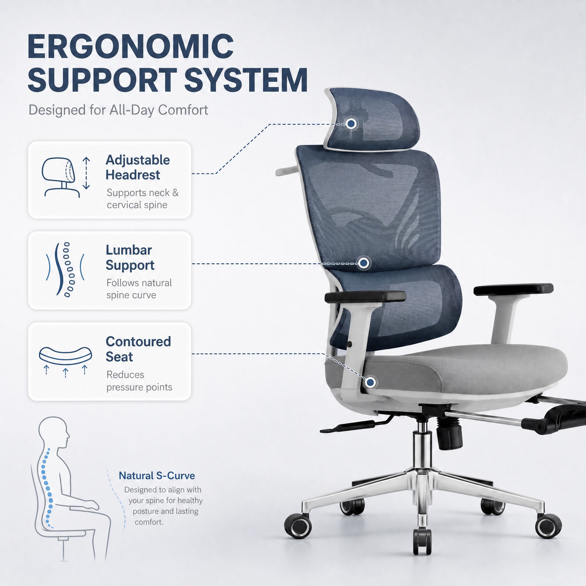 [主图-1] 主题：人体工学支撑系统 Ergonomic Su… - 图片创意预览