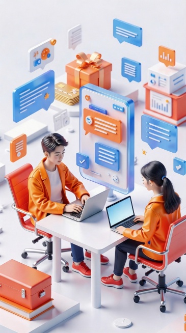 替换掉画面中最后一个人物，改成礼盒，增加购物卡预览效果