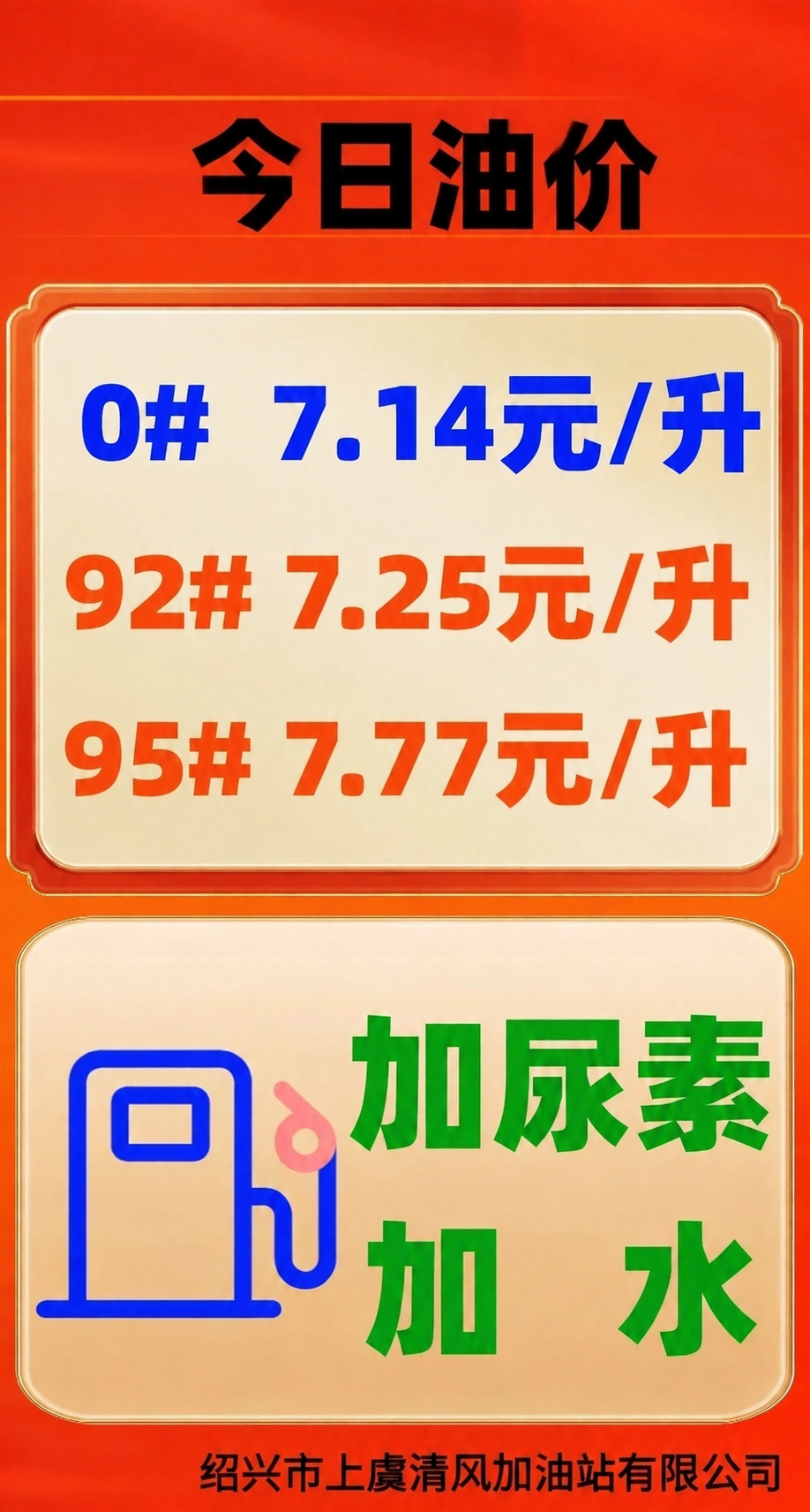 修改图片中的油价数字：将0#的7.04元/升改为7.14元/升… - 图片创意预览