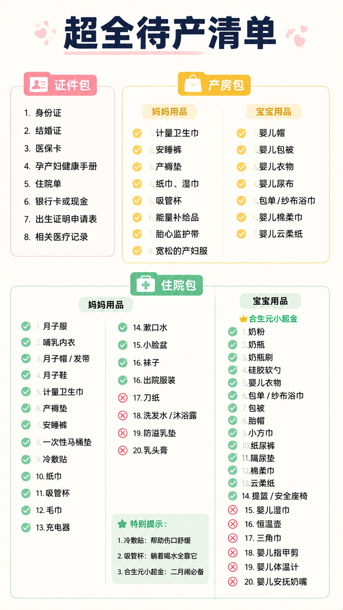 「图片1」 合生元小超金要放在宝宝用品列表里。吸管杯后面的提示… - 图片创意预览