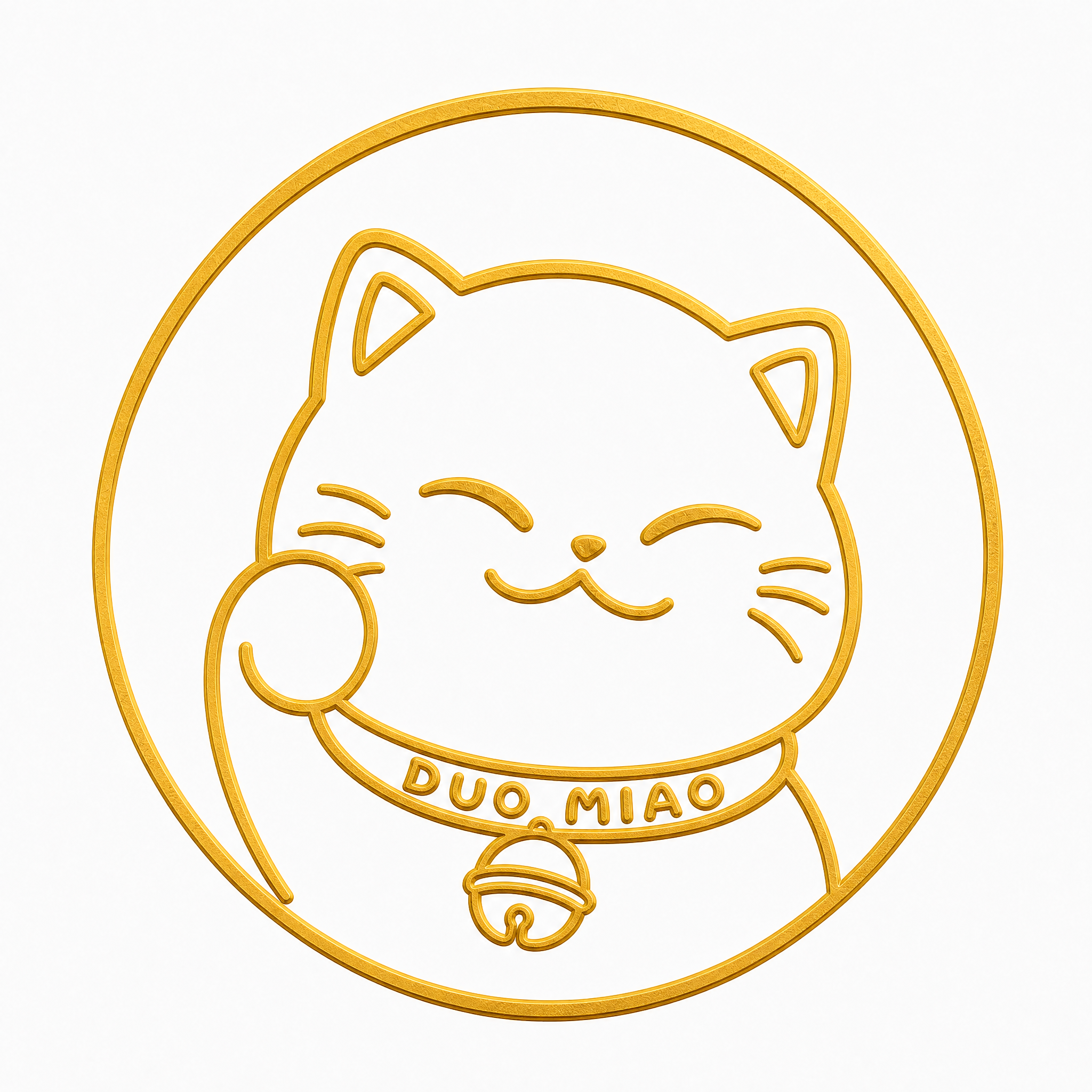 保持图案完全不变，所有金色线条加粗20%，线条更粗更醒目。整体… - 图片创意预览