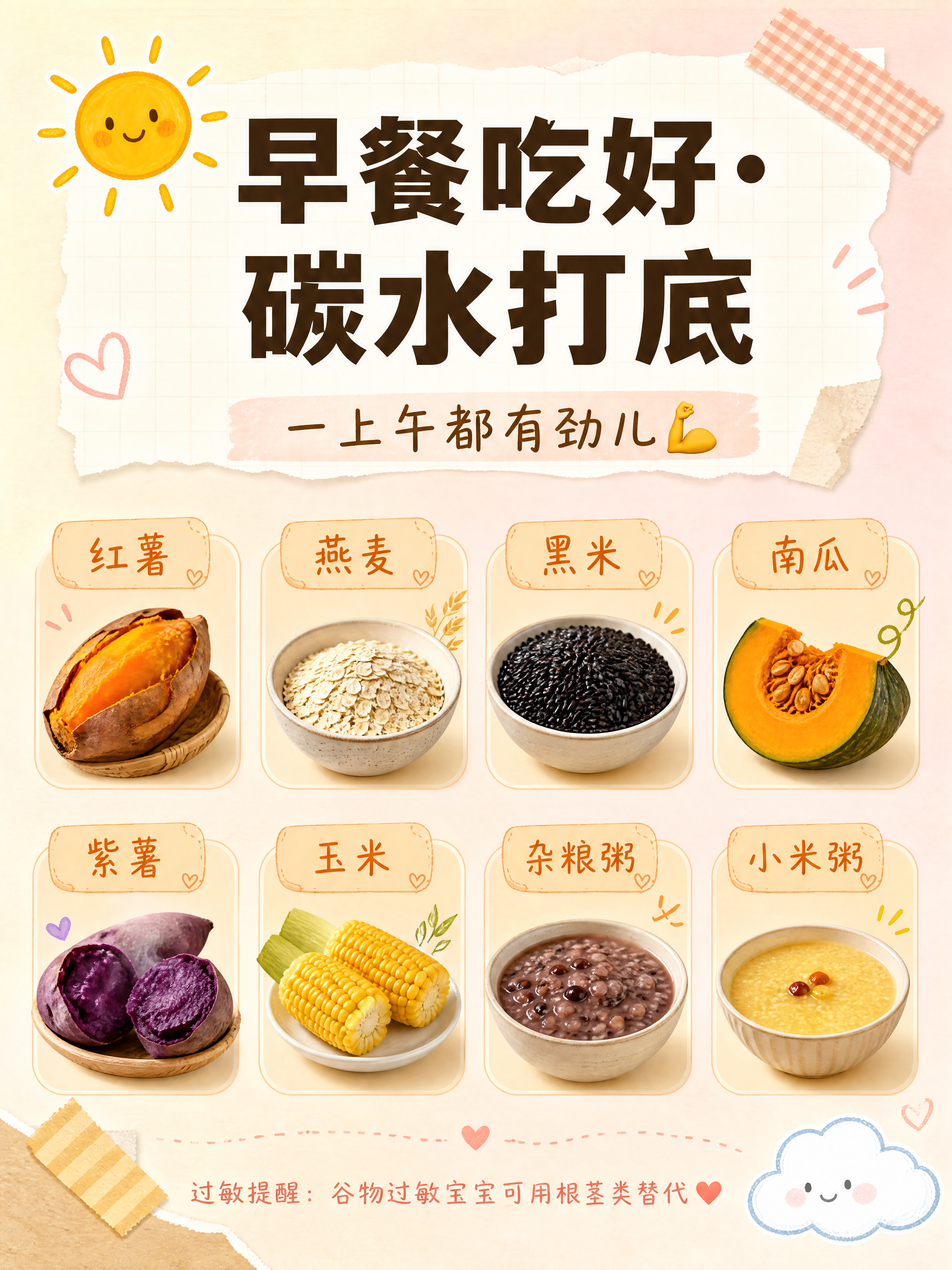 小红书母婴笔记内页，ins奶油清新风，手账感，版式精美。主标题… - 图片创意预览