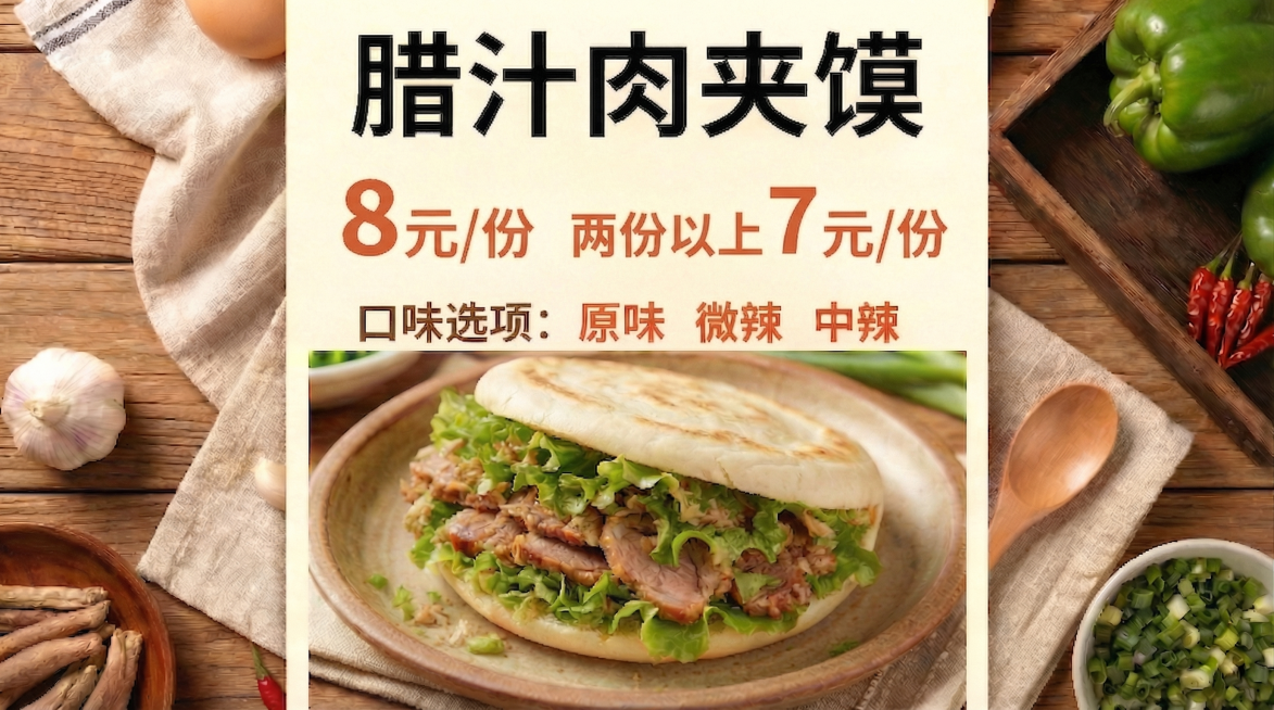 将文字"2份以上 7元/份"修改为"两份以上 7元/份"，并移动到"8元/份"的右侧同行位置，保留所有其他现有内容不变，排版自然协调预览效果