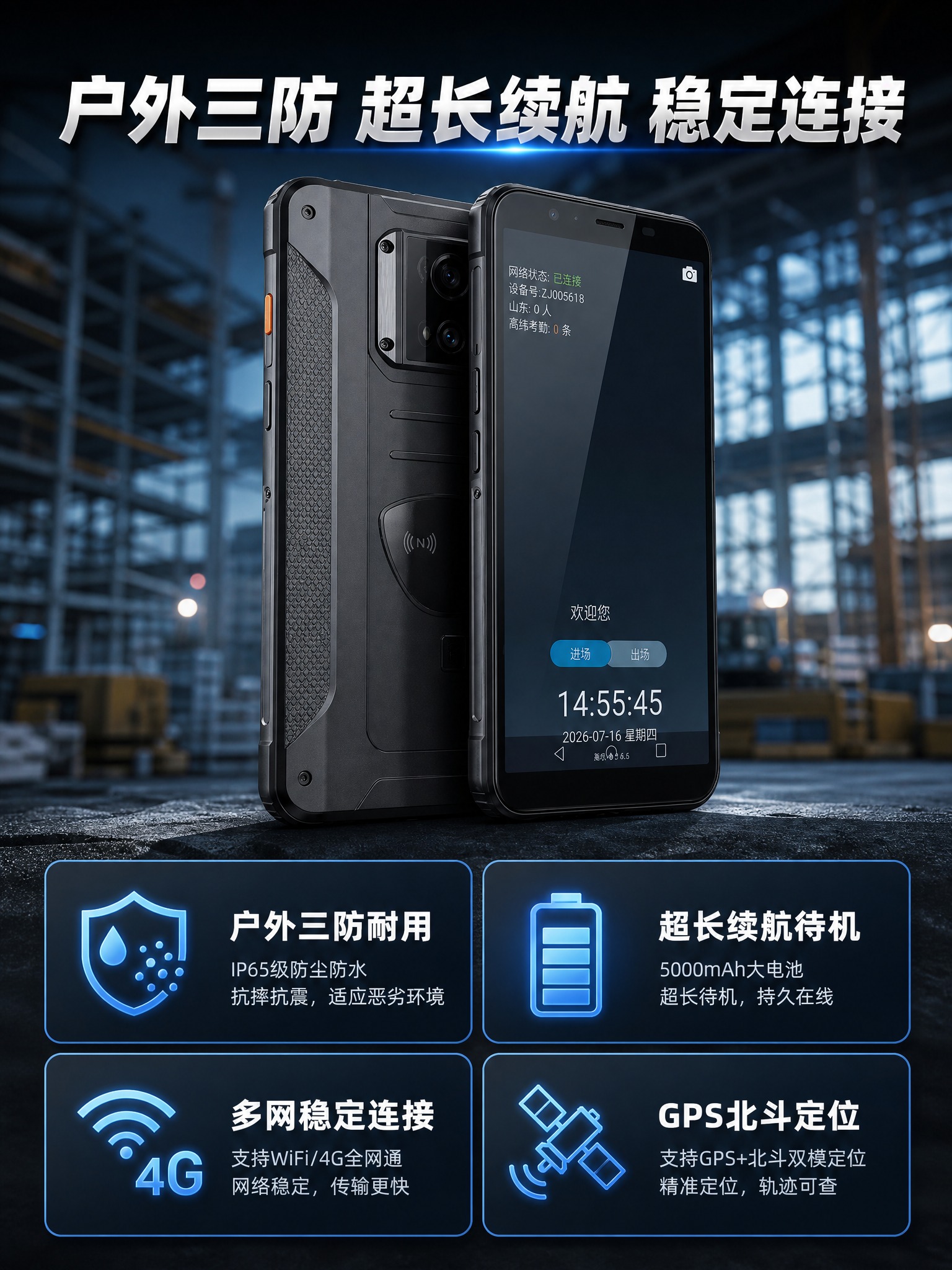 [主图-3] 主题：产品证据——户外三防+超长续航+多种网络，… - 图片创意预览