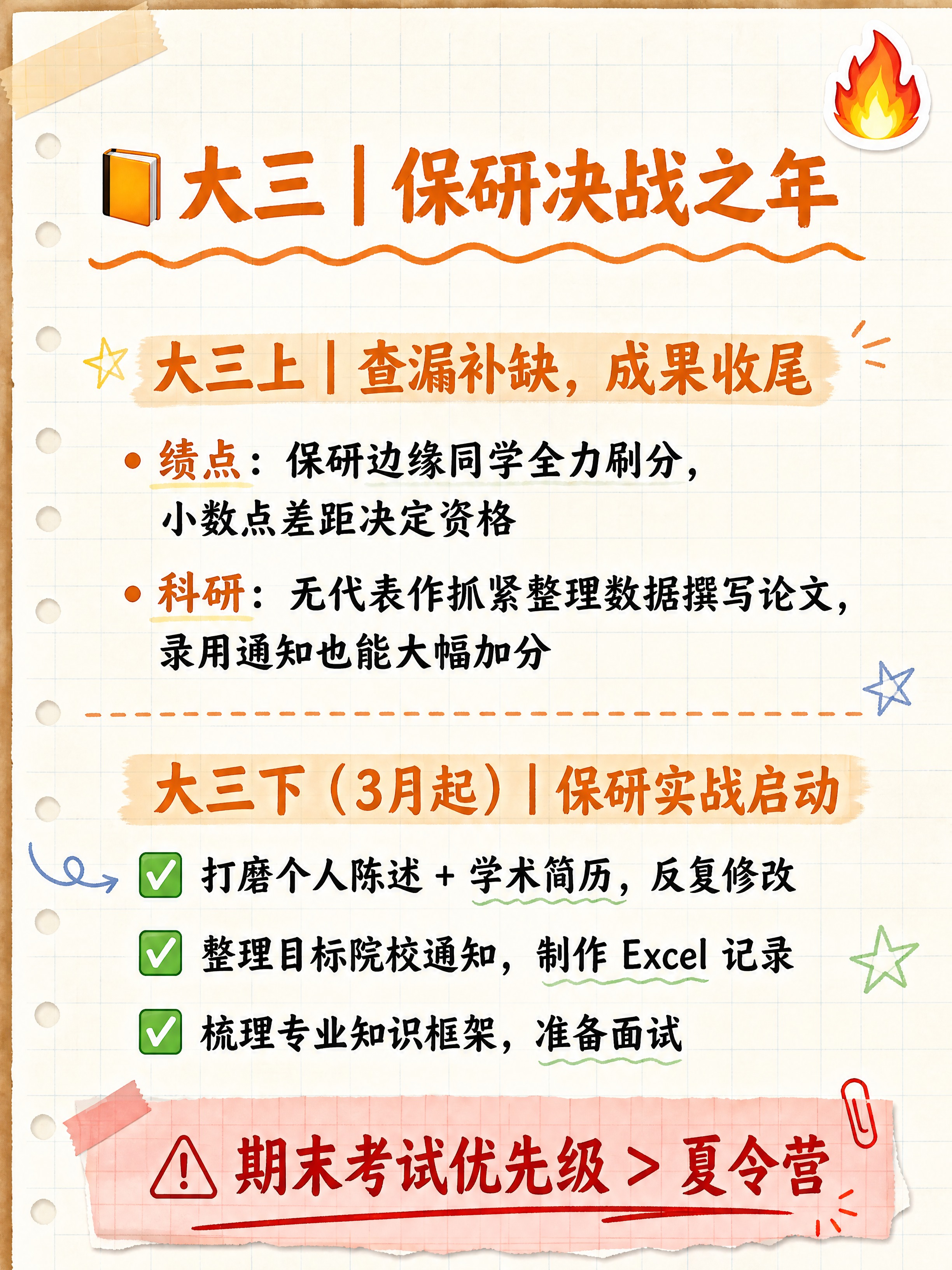 小红书笔记内容页，手账拼贴学习风，版式精美，小红书笔记内页质感… - 图片创意预览