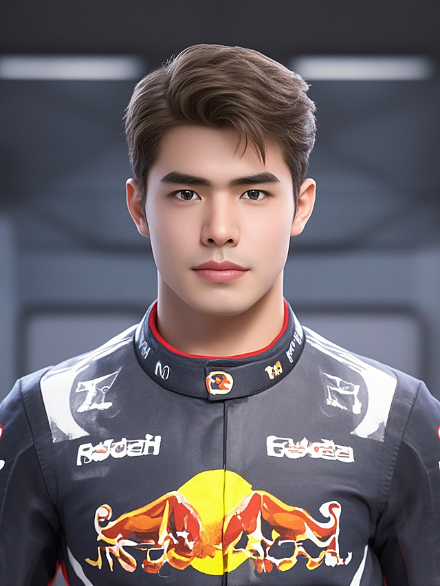 F1赛车  3D角色，围场  赛车 全身 红牛