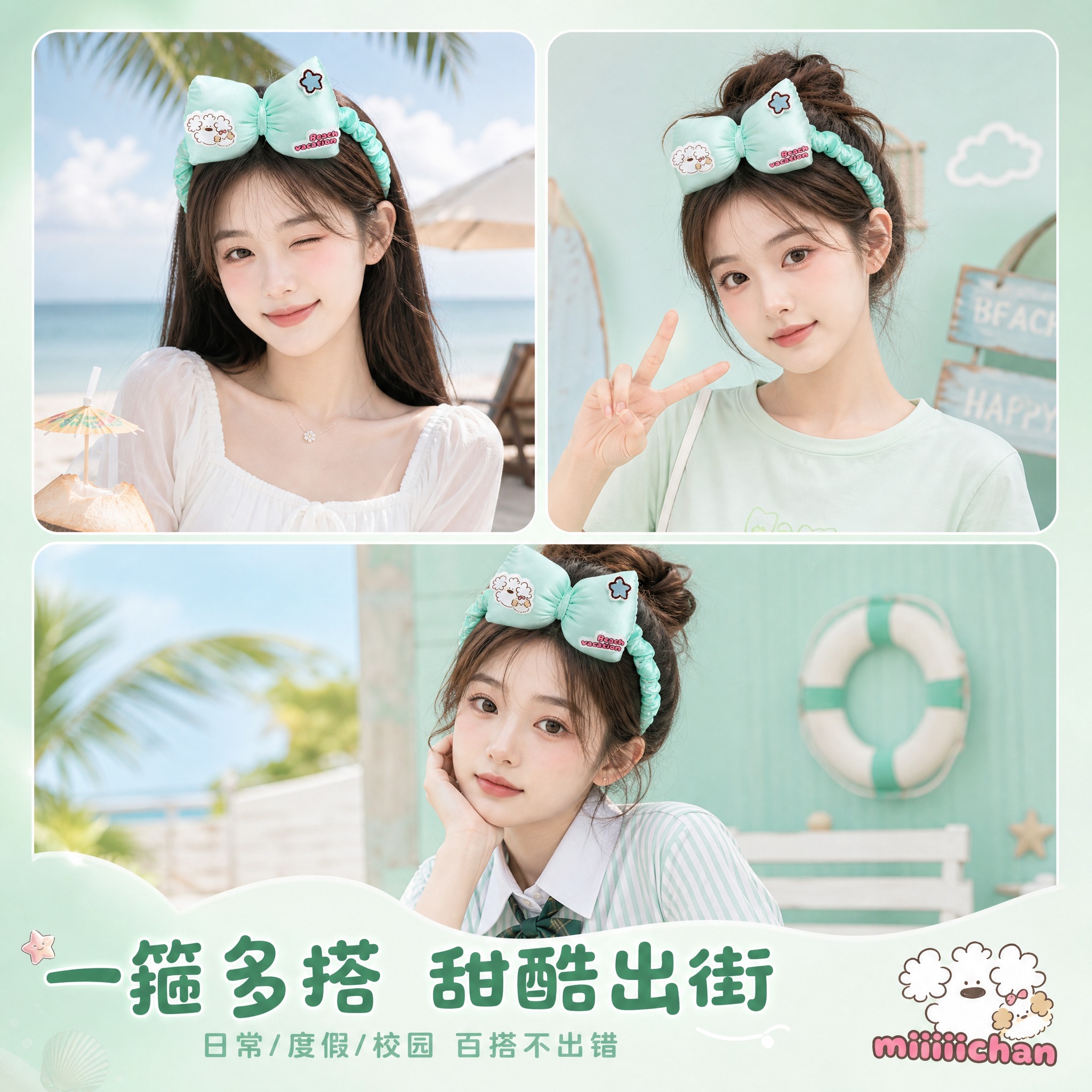 电商主图5，淘宝/天猫风格，1:1比例。miiiiichan薄… - 图片创意预览