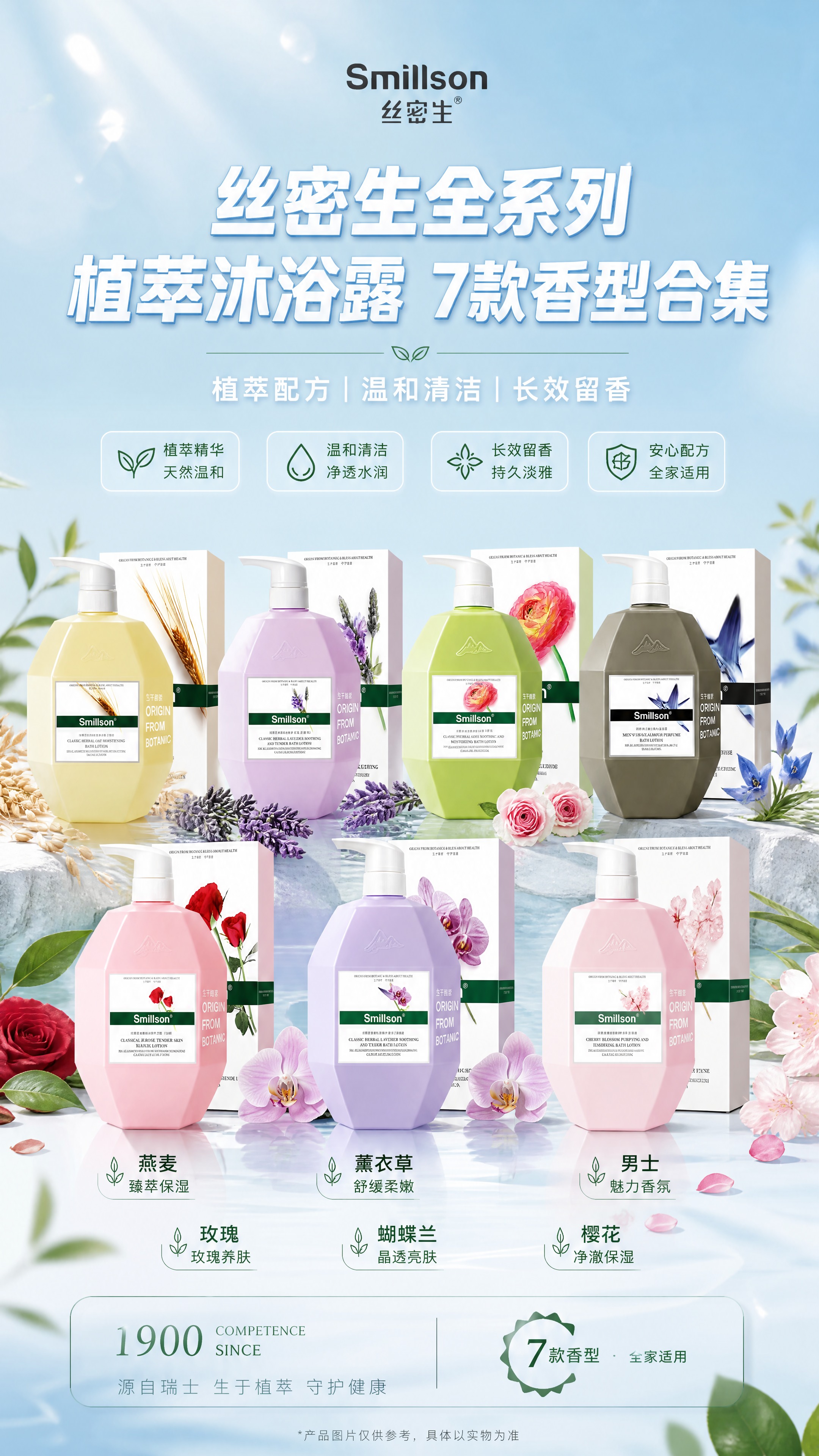 [商品] 使用【图1】燕麦款、【图2】薰衣草款、【图3】蔷薇款… - 图片创意预览