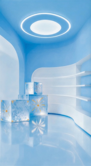 将粉色调更改为蓝色调预览效果