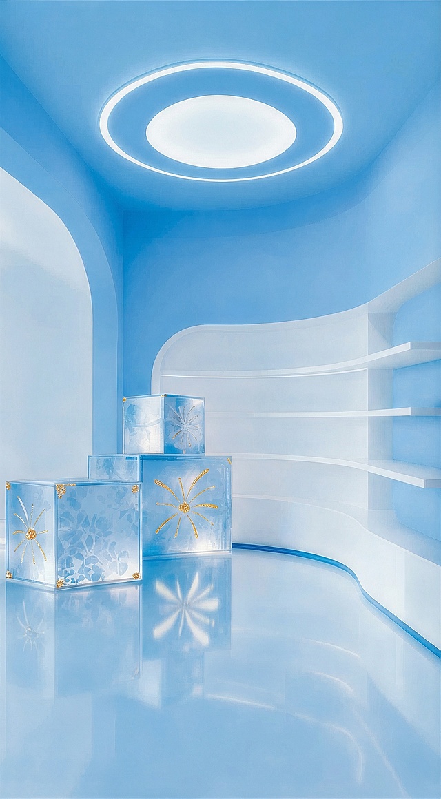 将粉色调更改为蓝色调