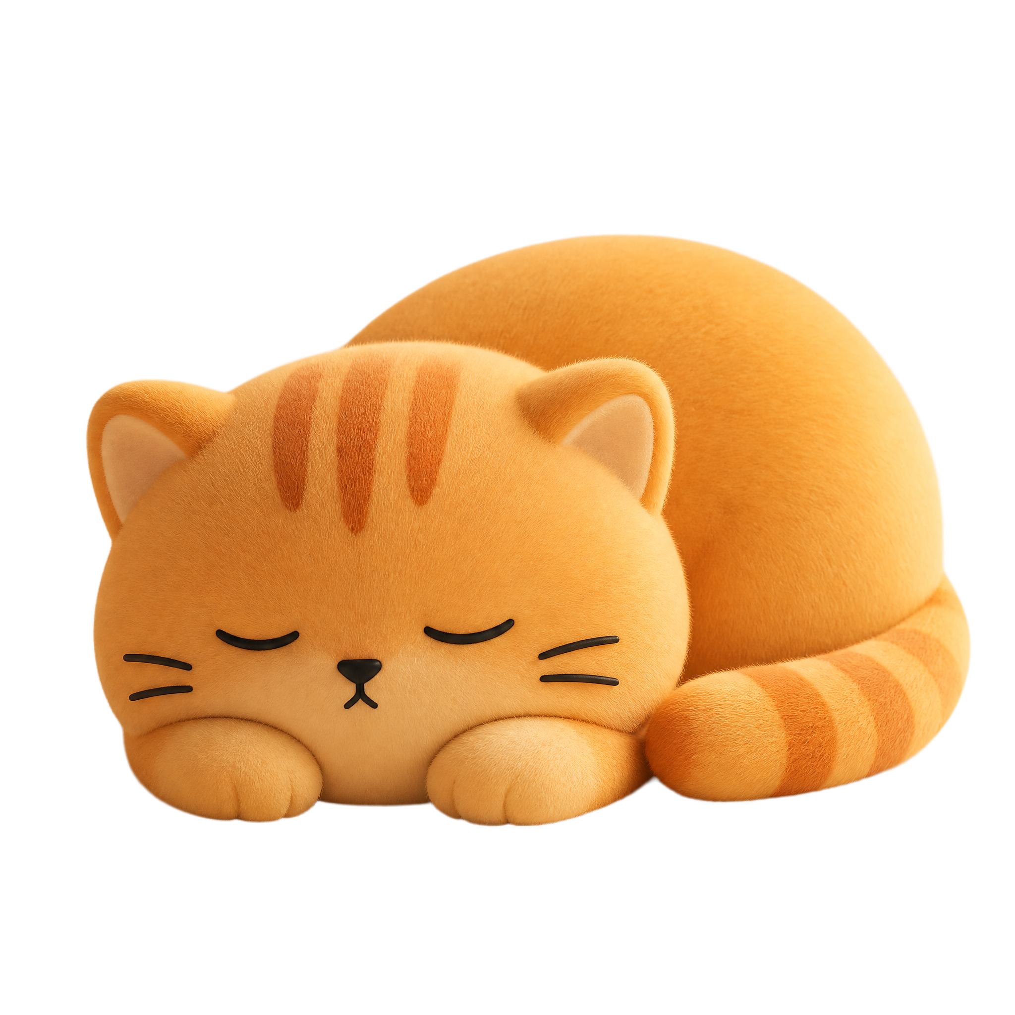 参考三只猫咪的特征：橘猫的橘色毛发和额头三道橘色虎斑纹路、第二… - 图片创意预览