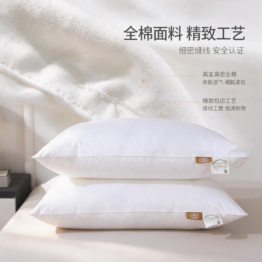 [主图-3] 全棉面料与工艺品质 品质型主图 展示高支高密全棉… - 图片创意预览