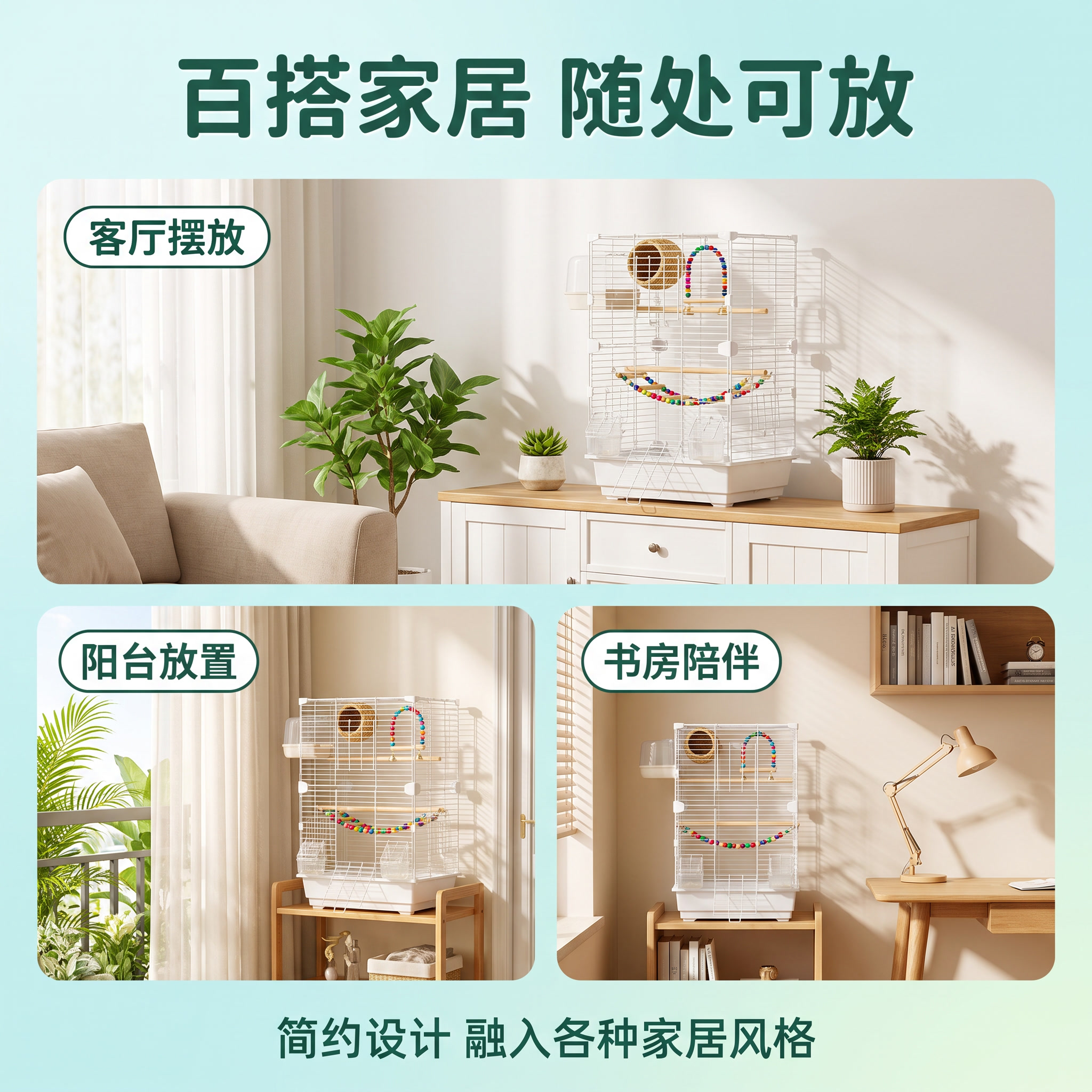 [主图-10] 主题：多场景适用 家用阳台客厅都能放，核心任务… - 图片创意预览