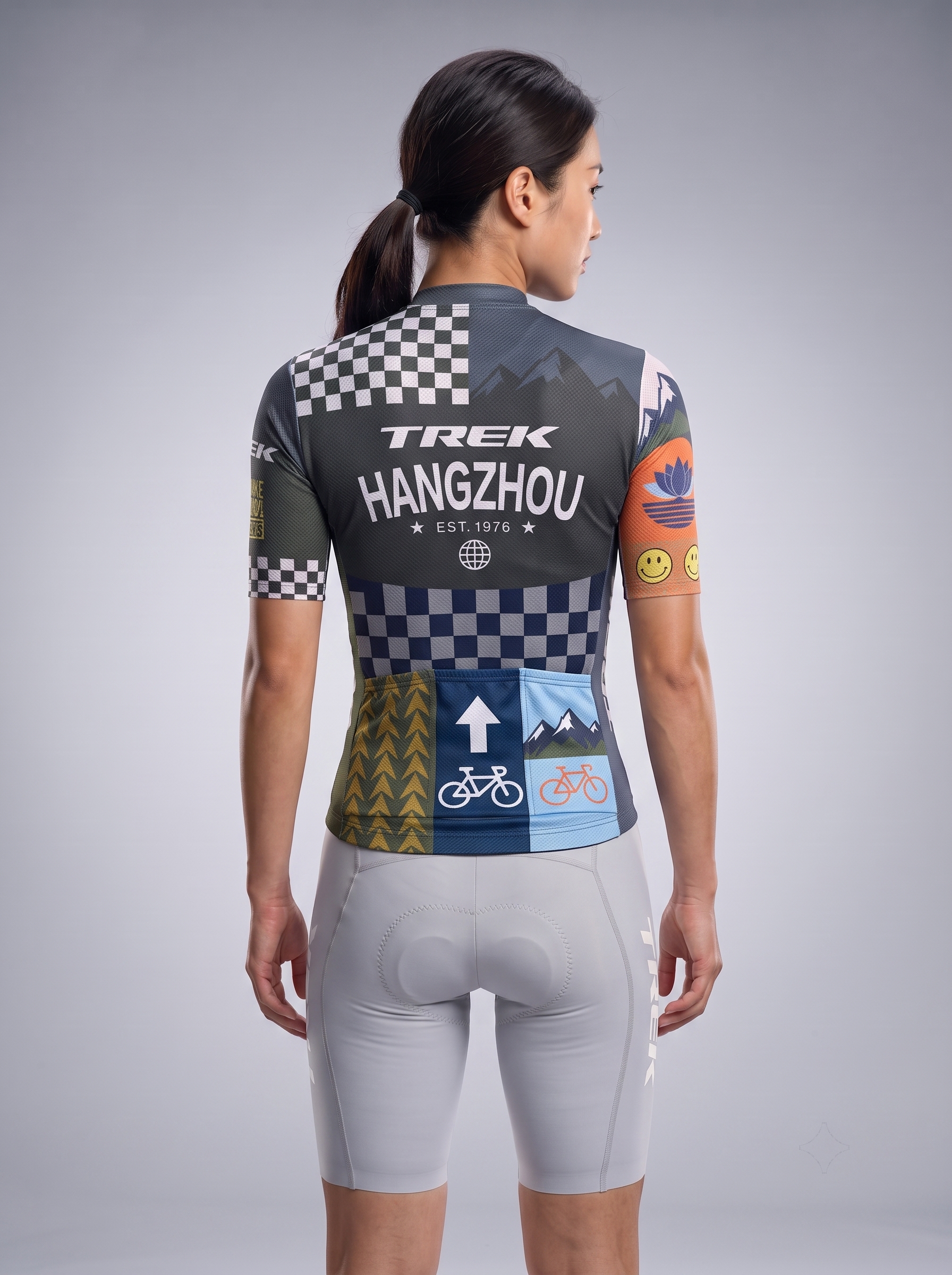 将后背颜色向模特正面服装颜色靠拢，统一色调 - 图片创意预览