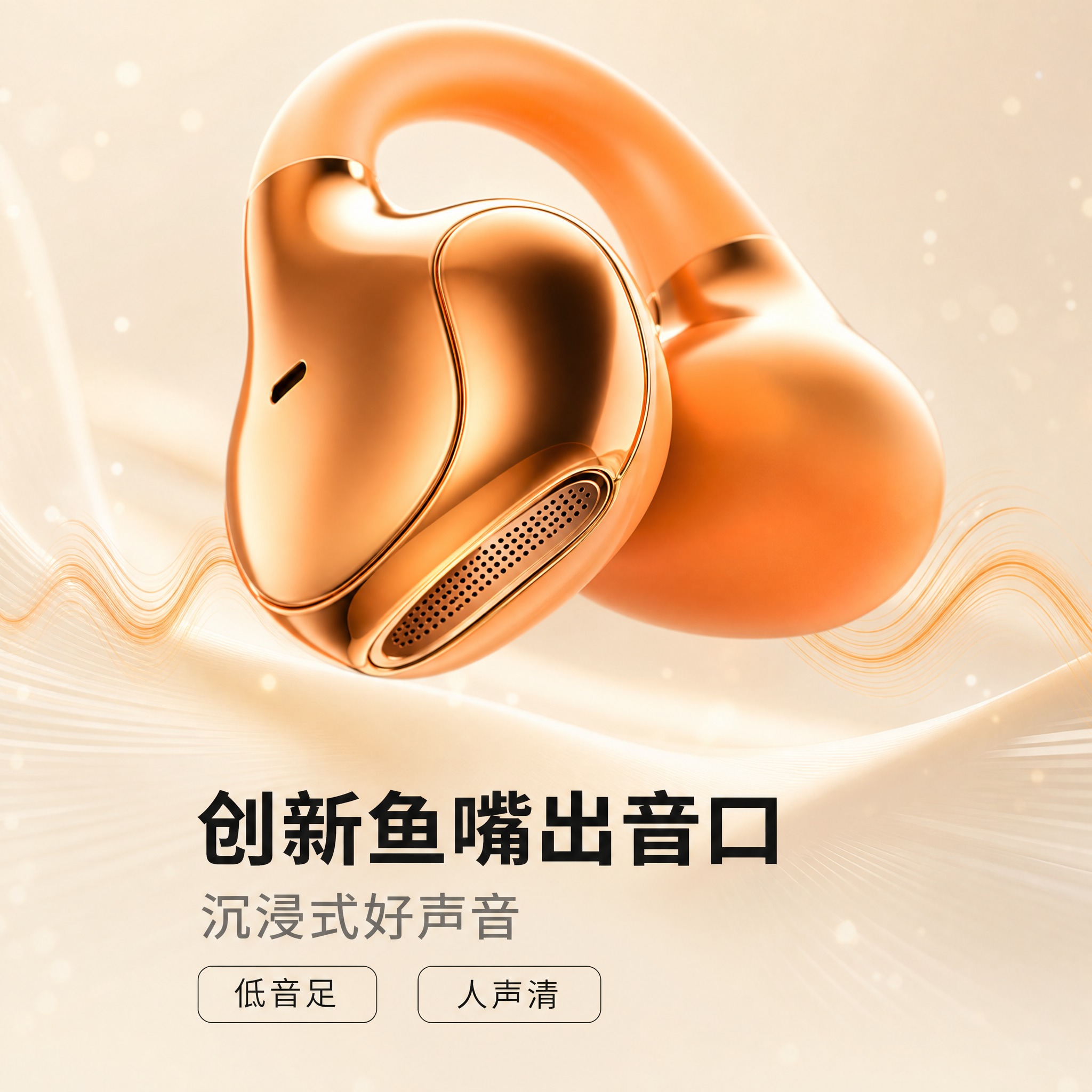 [主图-3] YXG-130（GLO-M130）开放式耳夹蓝牙… - 图片创意预览