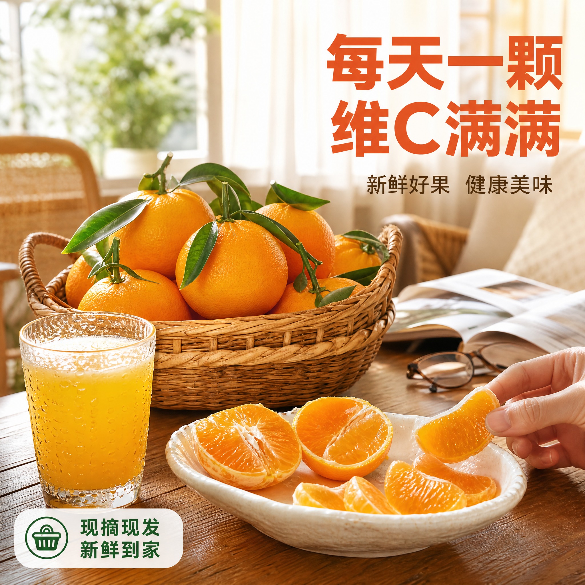 [主图-4] 四川蒲江爱媛橙 生活场景 食用体验代入感。 [统… - 图片创意预览