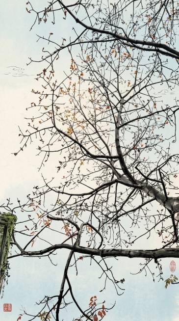 生成中国风插画预览效果