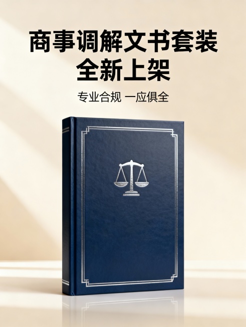 文件目录

1、国务院《商事调解条例》2026年5月31日实施；
2、商事调解中心章程（样板）；

3、商事调解中心调解规则（样板）；
4、商事调解中心调解员管理办法（样板）；
5、商事调解财务管预览效果