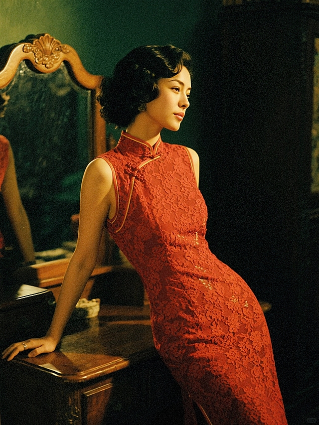 张曼玉《花样年华》经典旗袍造型~好米！！