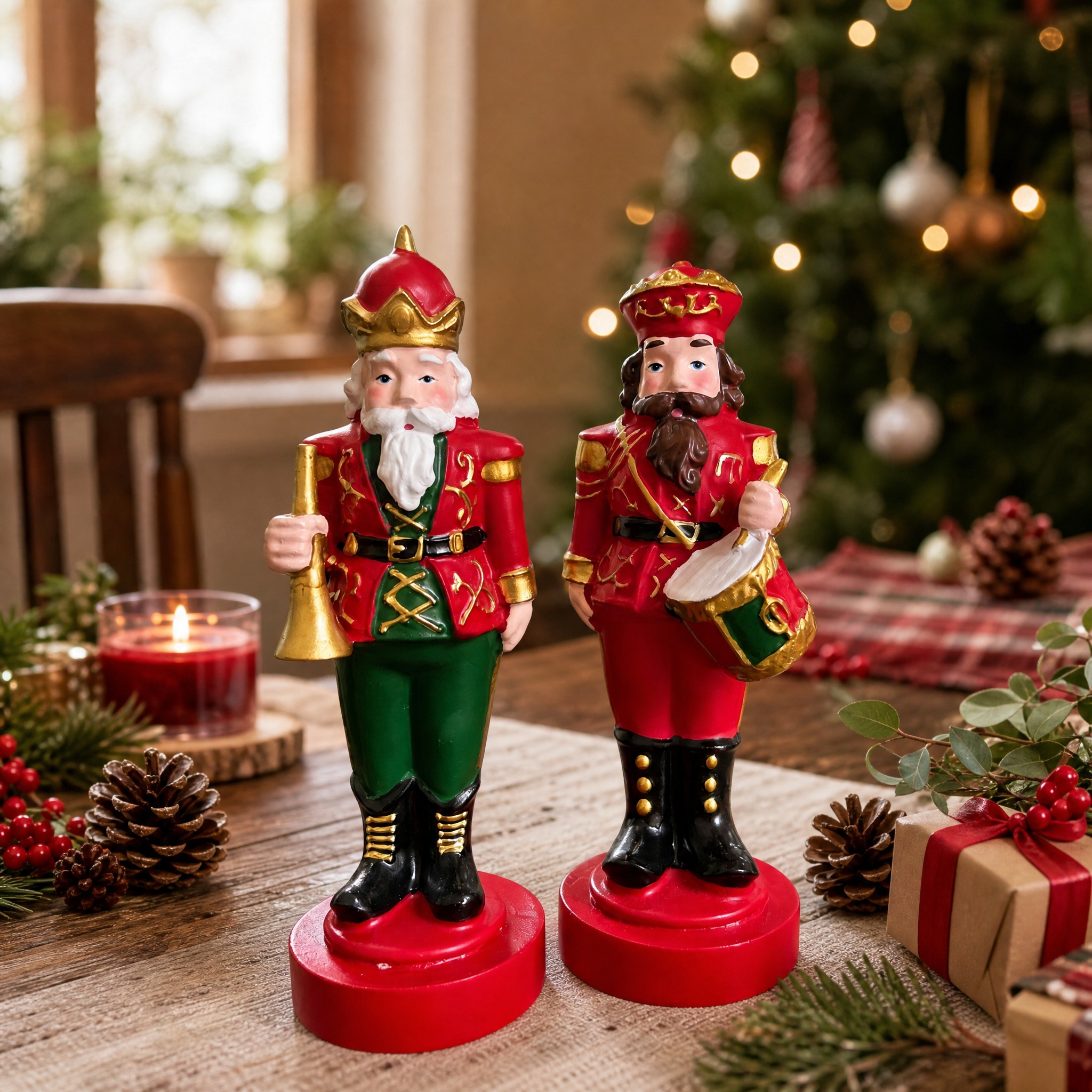 Festive Christmas dining tablet… - 图片创意预览