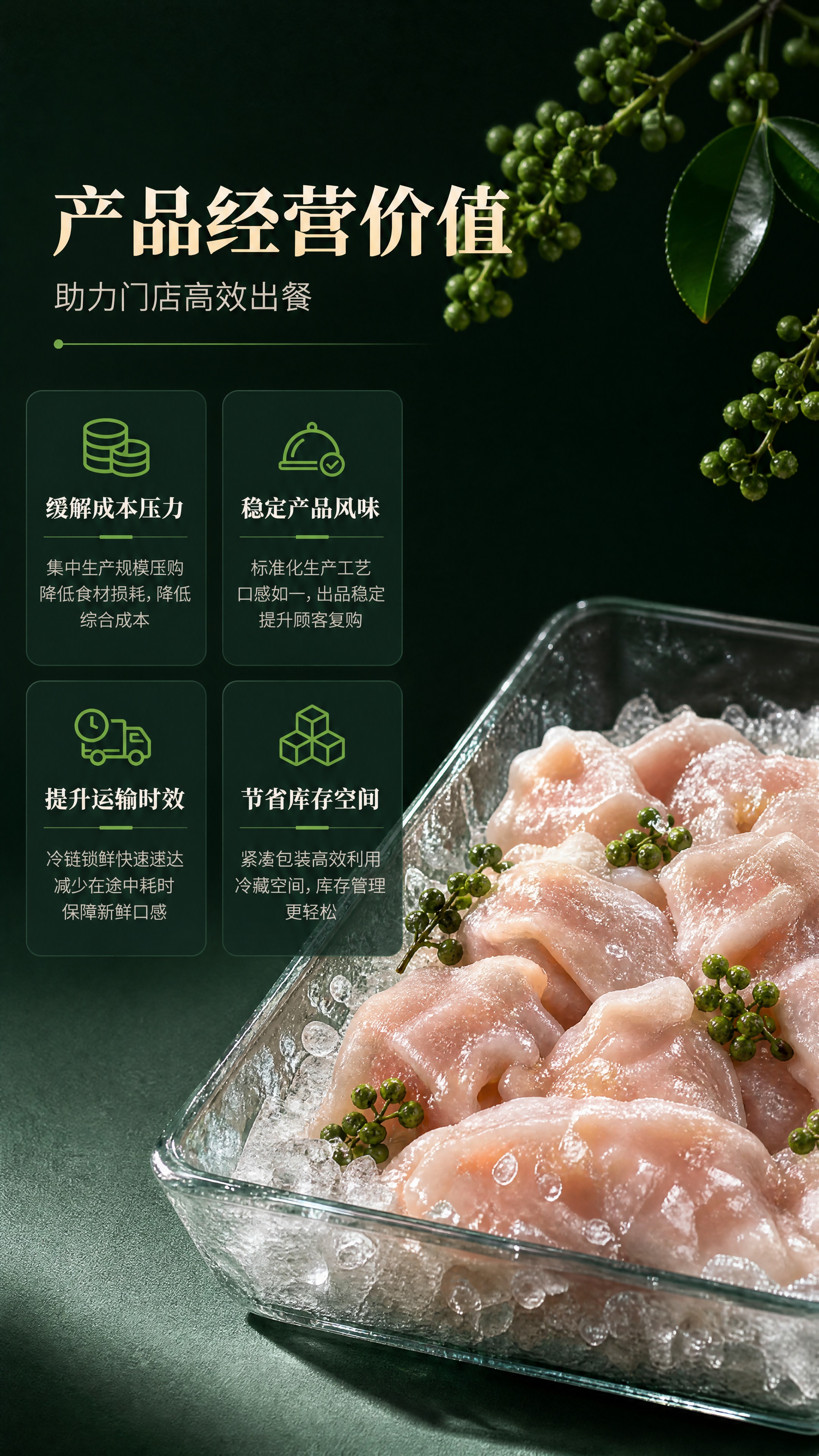 [商品] 使用【图1】藤椒水晶滑肉产品图；保留肉片粉嫩通透的色… - 图片创意预览